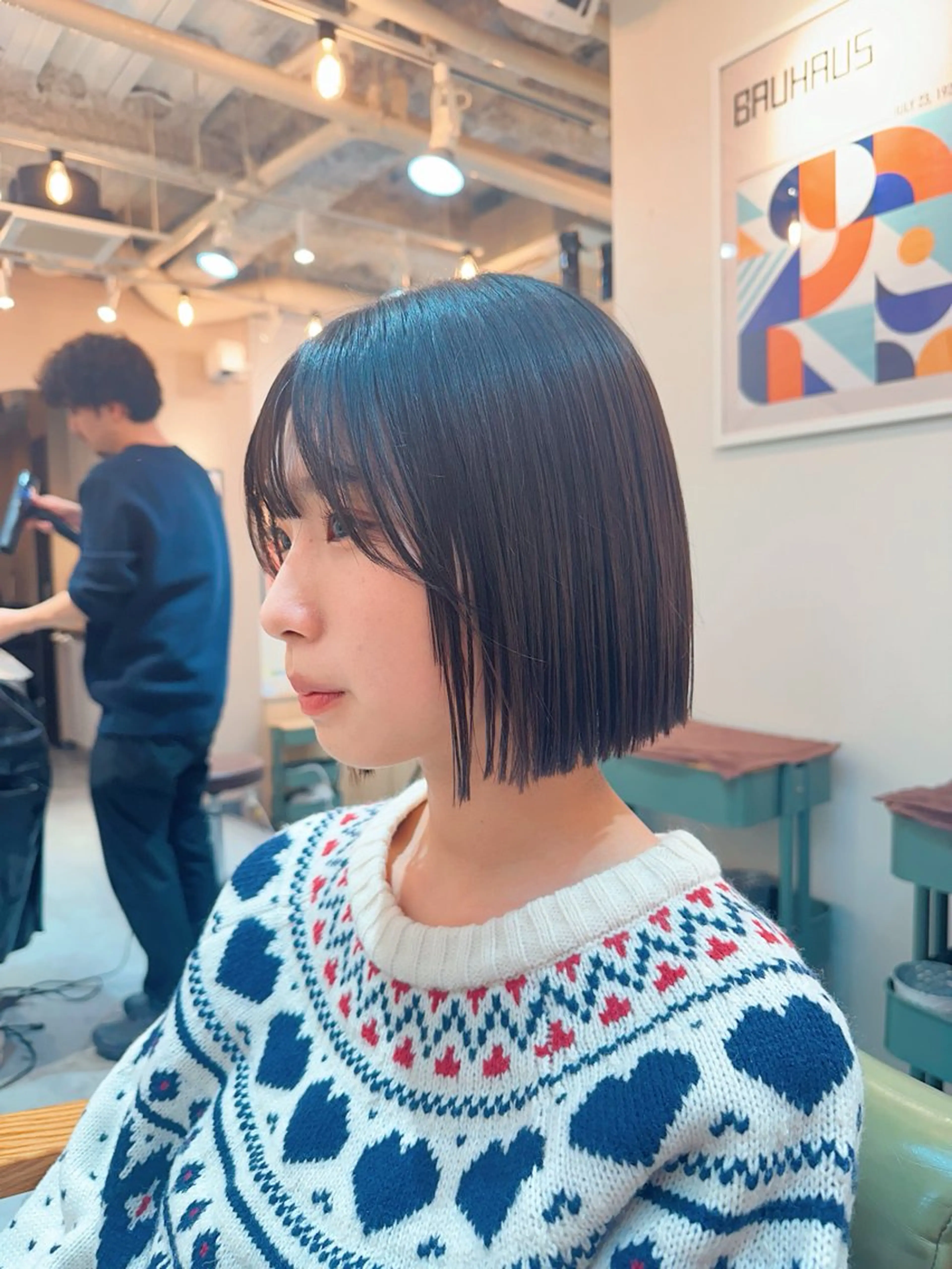 ショート カット ボブ/ 前川友哉のヘアスタイル