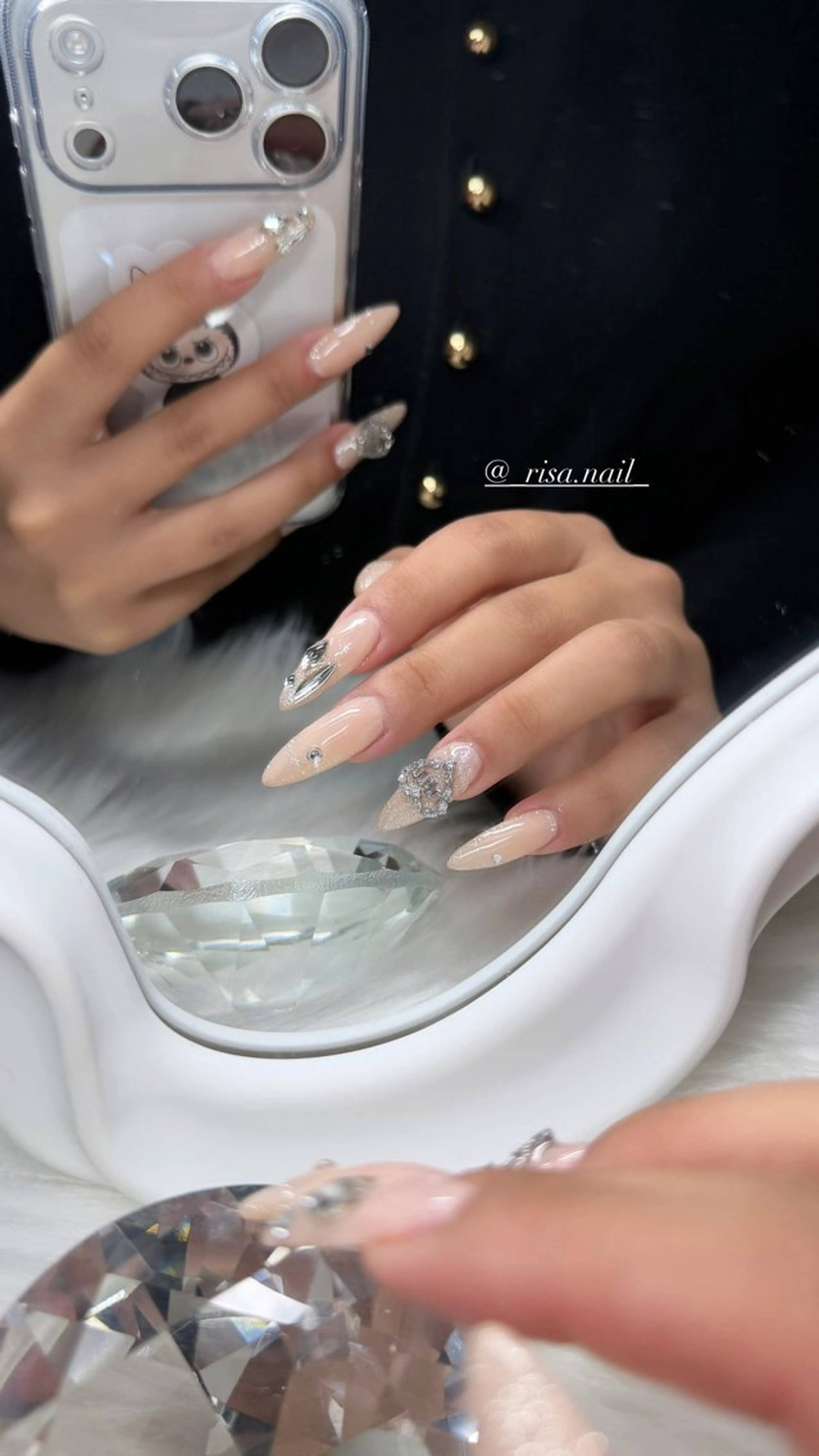 ネイル ハンドネイル 🅁nail🪞✨ risa🎀のネイルデザイン