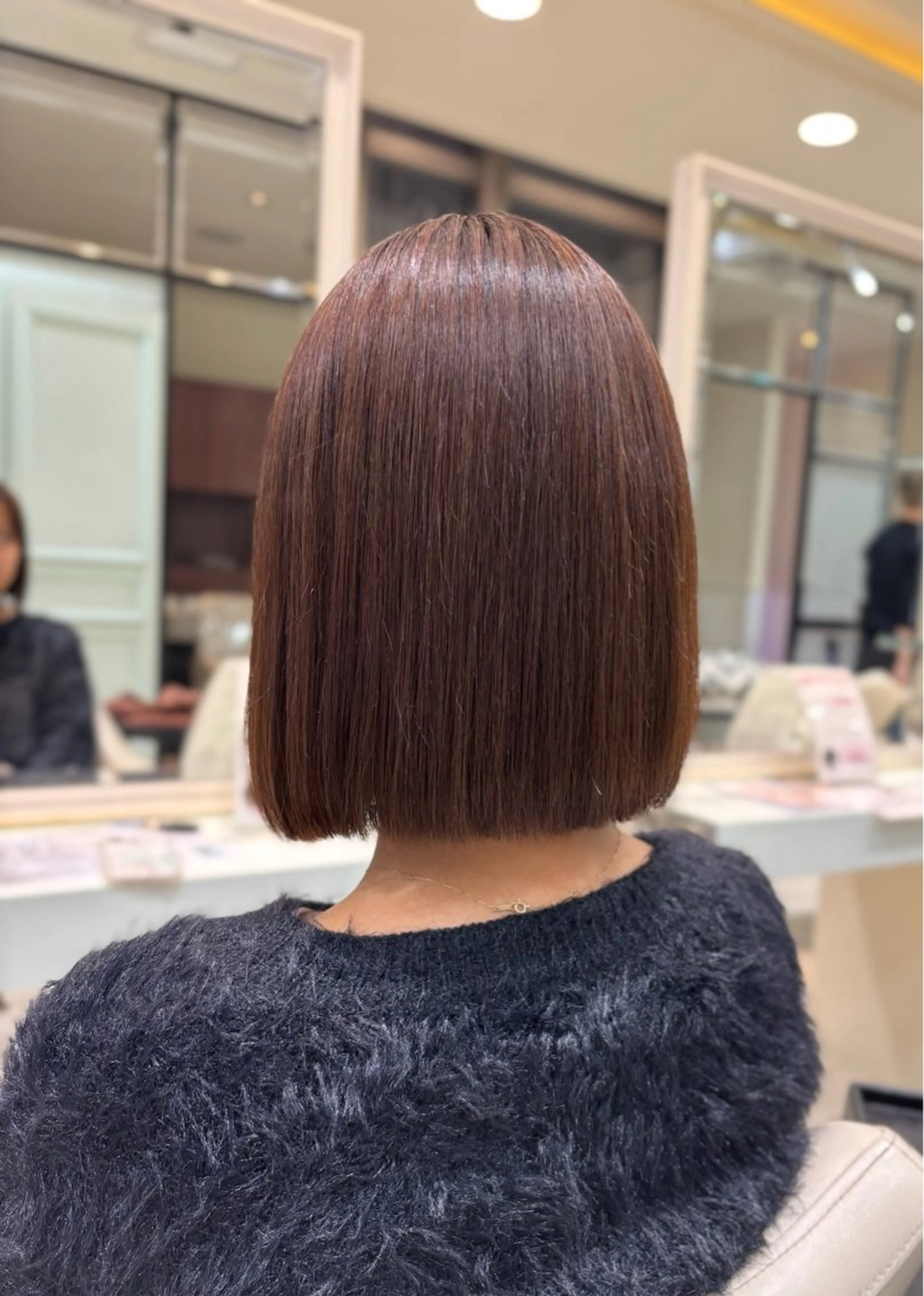 ショート ボブ 縮毛矯正 縮毛矯正 トリートメント 髪質改善 縮毛矯正 🌙 ゆきのヘアスタイル