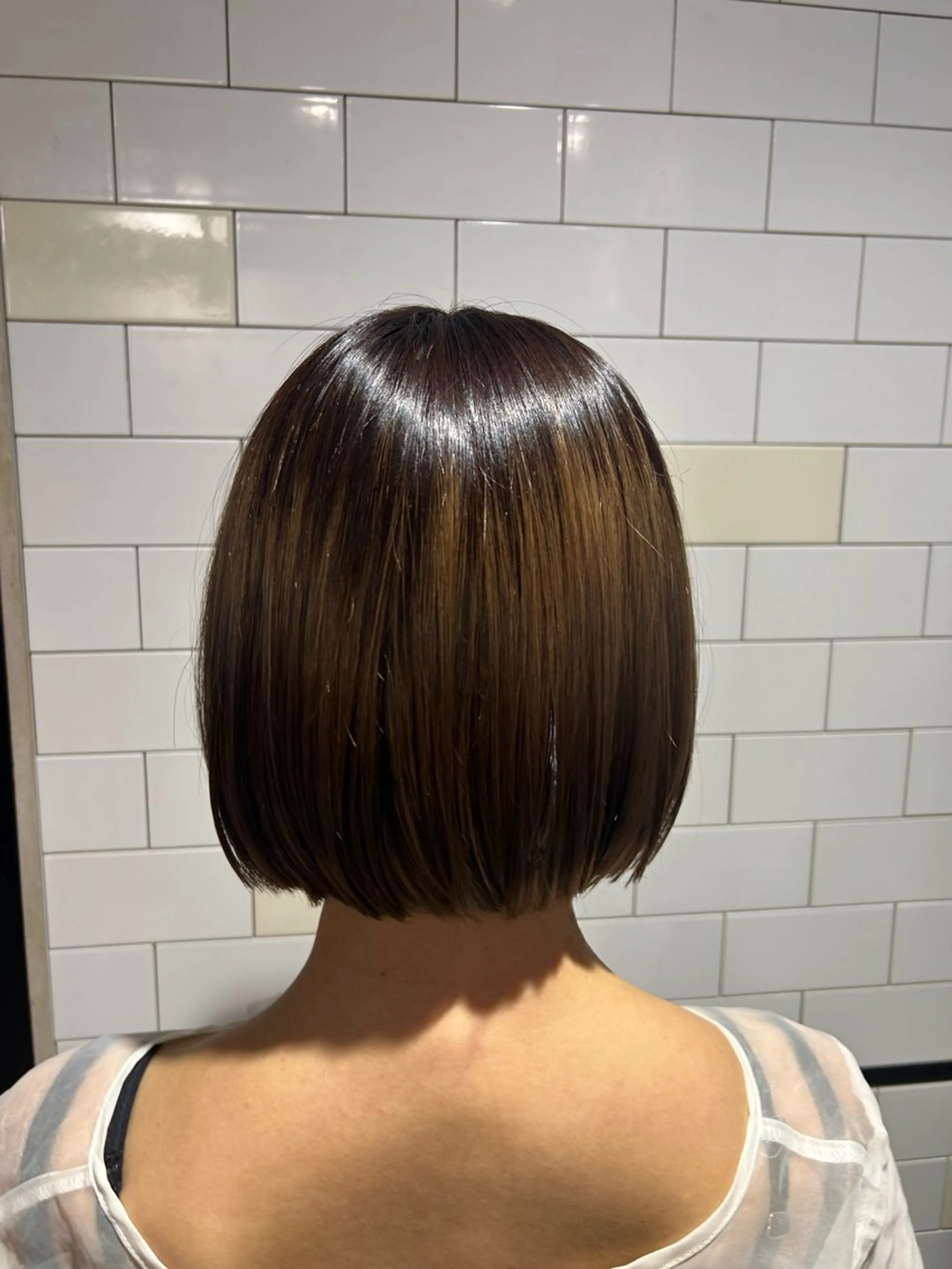 ミディアム ボブ ITbyALBUM藤沢店所属・IT by ALBUM立川のヘアスタイル