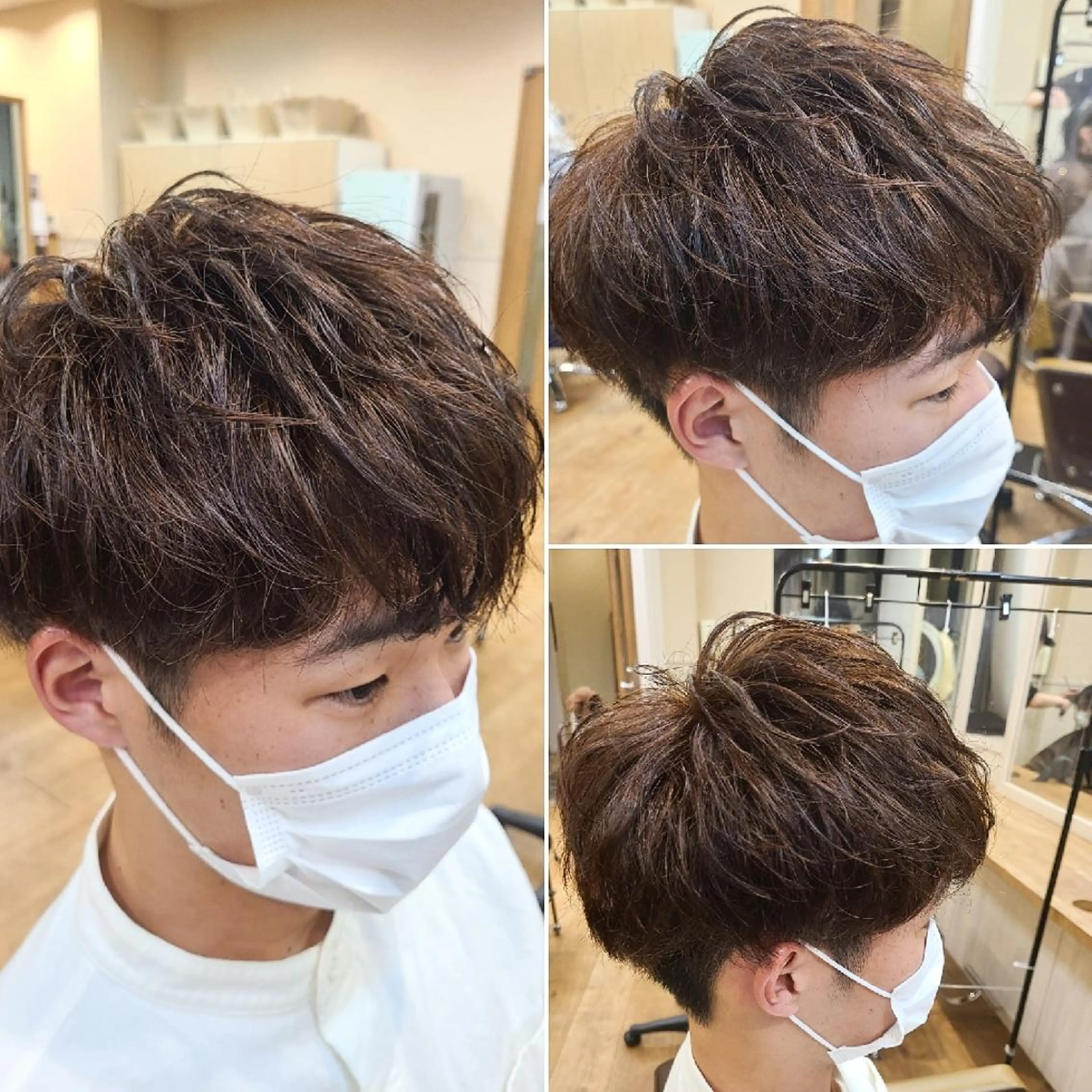 メンズ パーマ メンズパーマ ツイストスパイラルパーマ スパイラルパーマ 【ネウィ天王寺 】seiyaのヘアスタイル