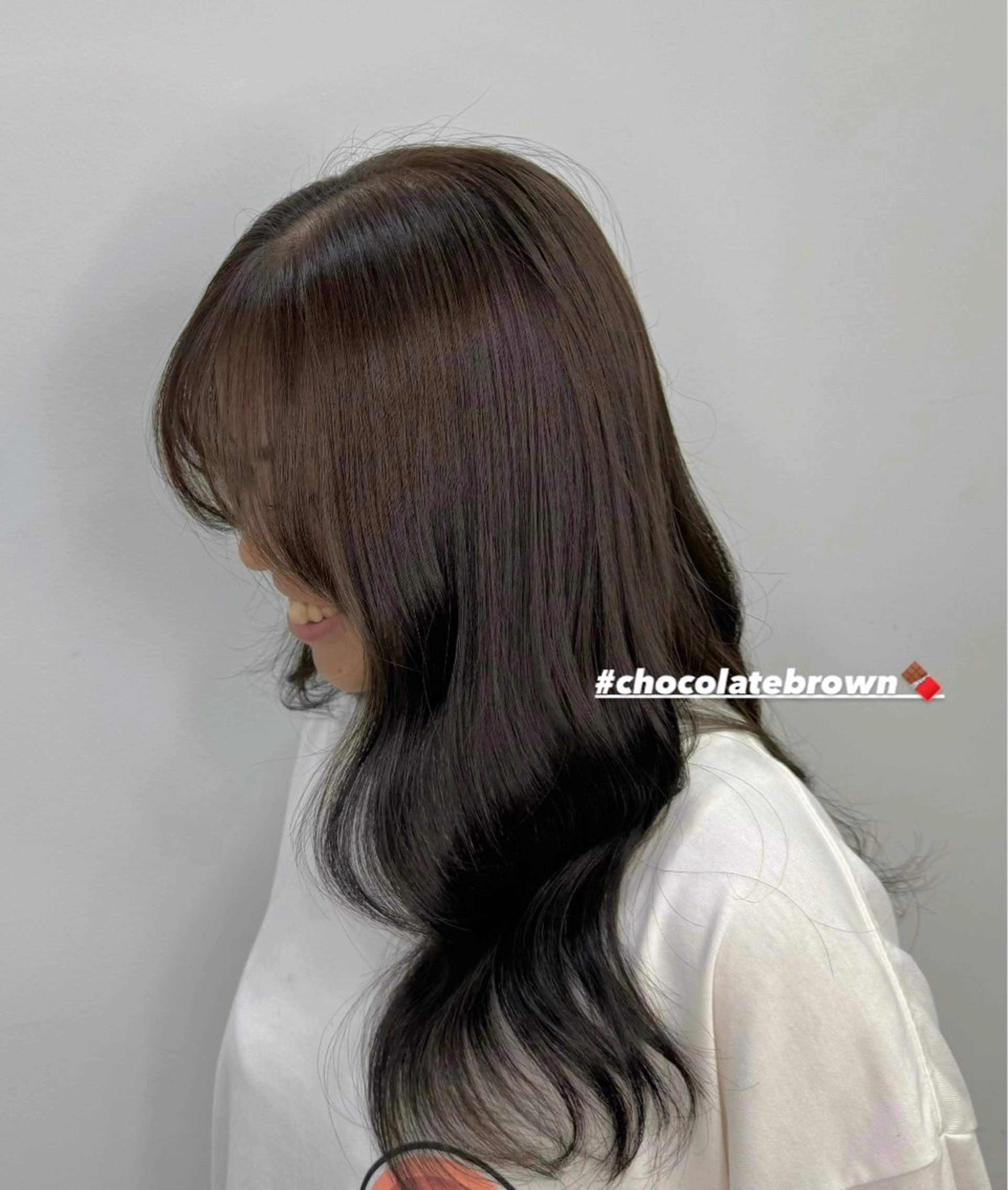 ロング カラー ブラウンカラー 染谷 夏海のヘアスタイル