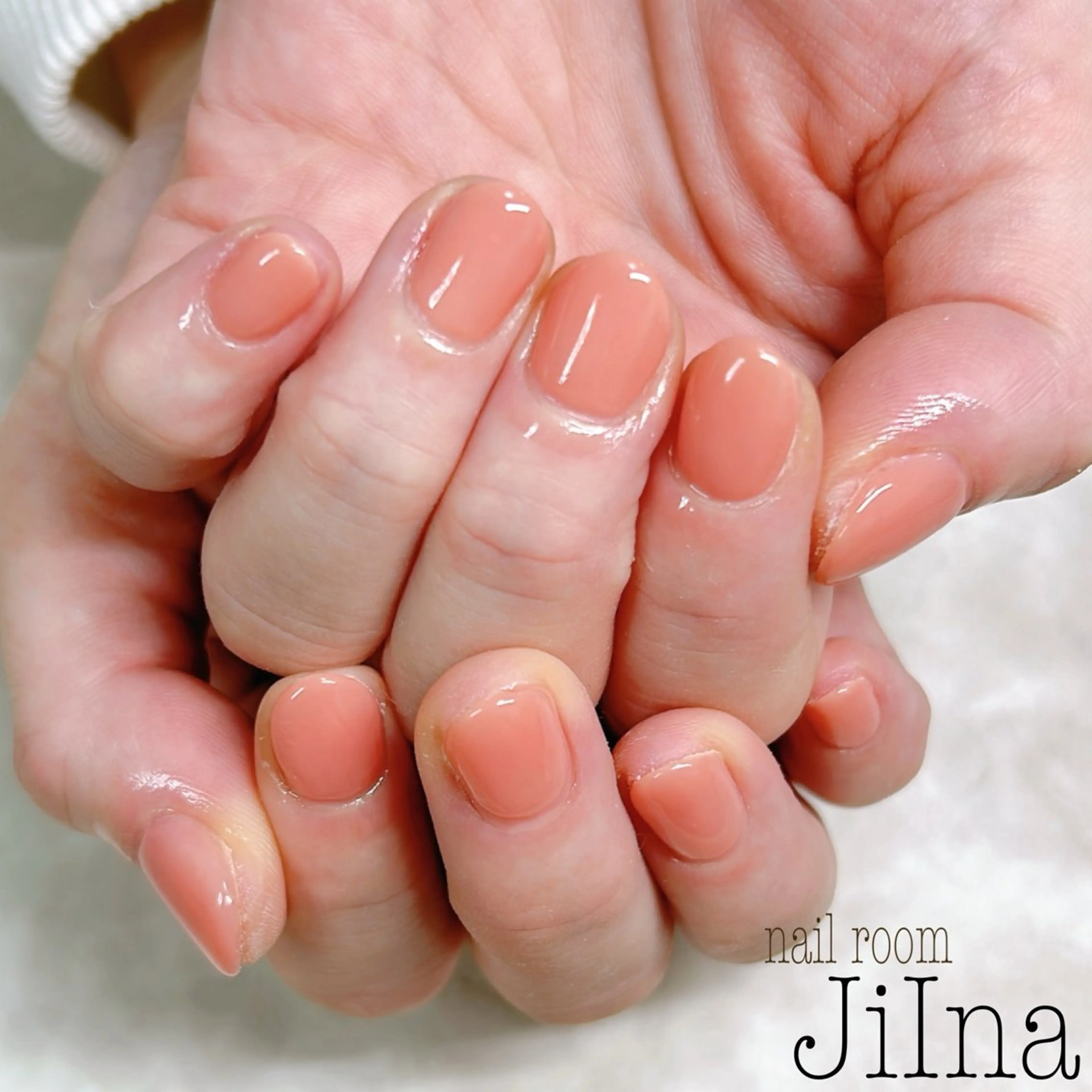 ネイル ワンカラーネイル JiIna nailのネイルデザイン