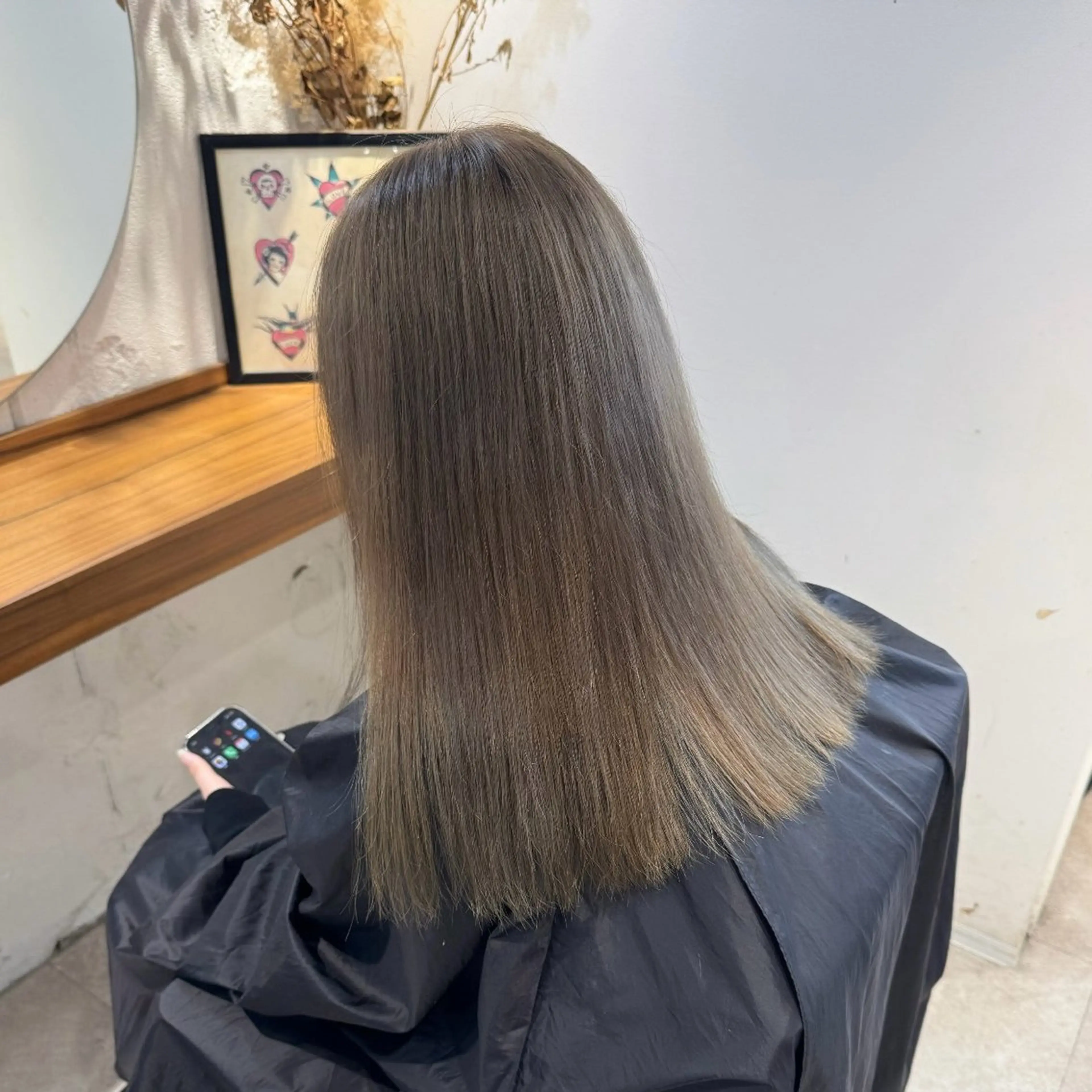 カラー カット ヘアカラー トリートメント 優梨 EIGHT💞のヘアスタイル