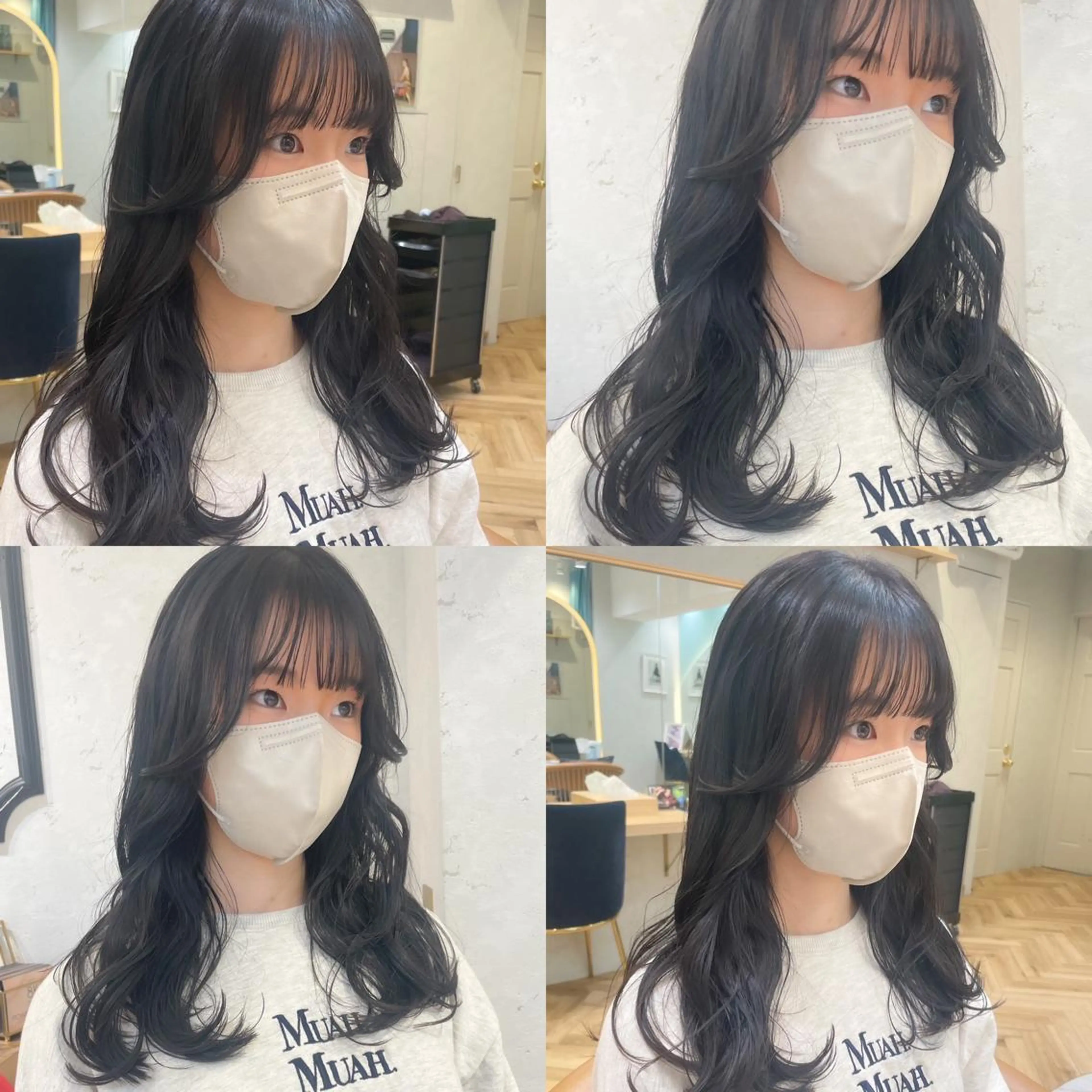 セミロング 産休中2026.4月 復帰予定/野崎華代のヘアスタイル