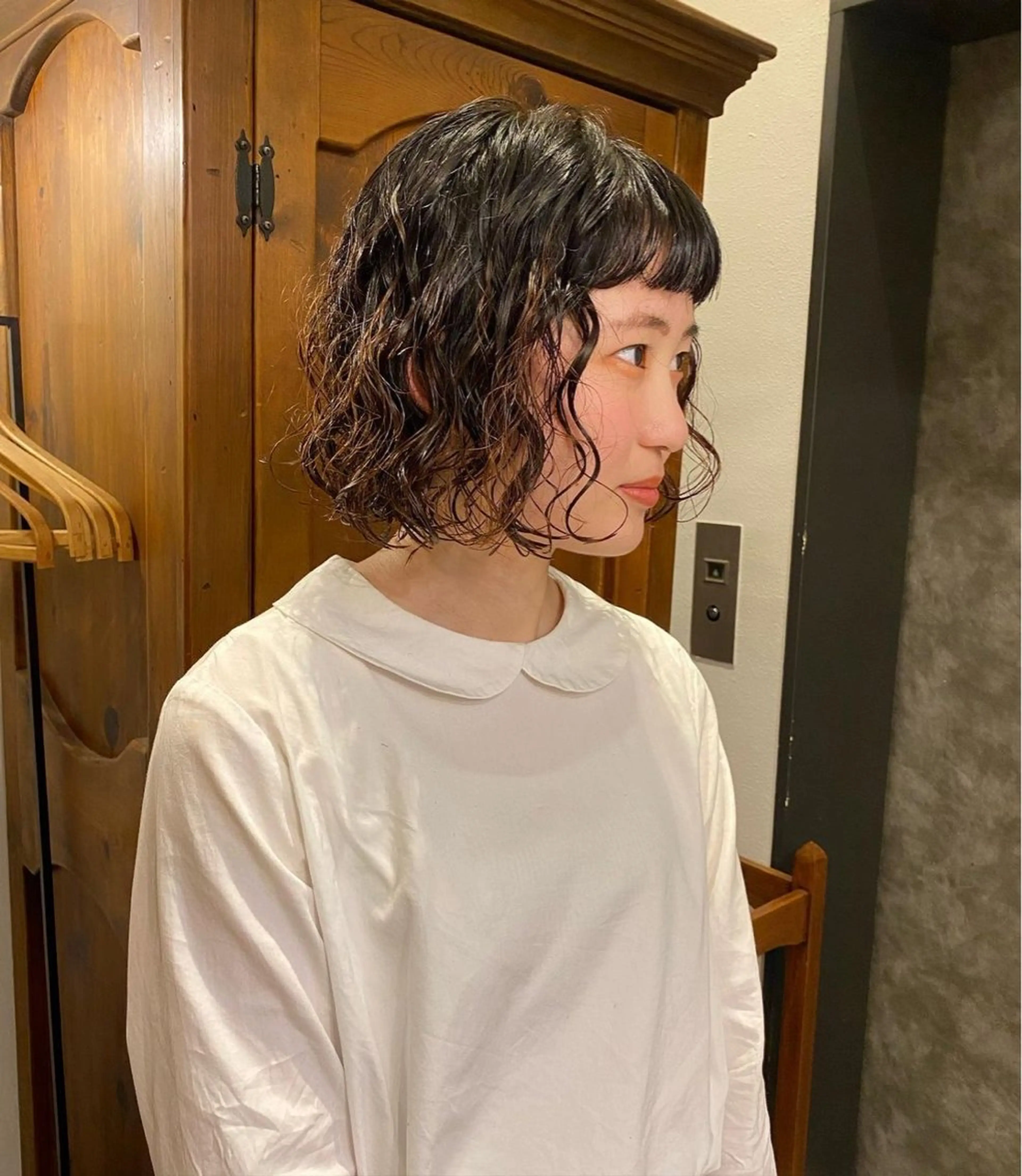 ミディアム パーマ ミディアムパーマ 🌿ボブ パーマ高橋啓太🌿のヘアスタイル