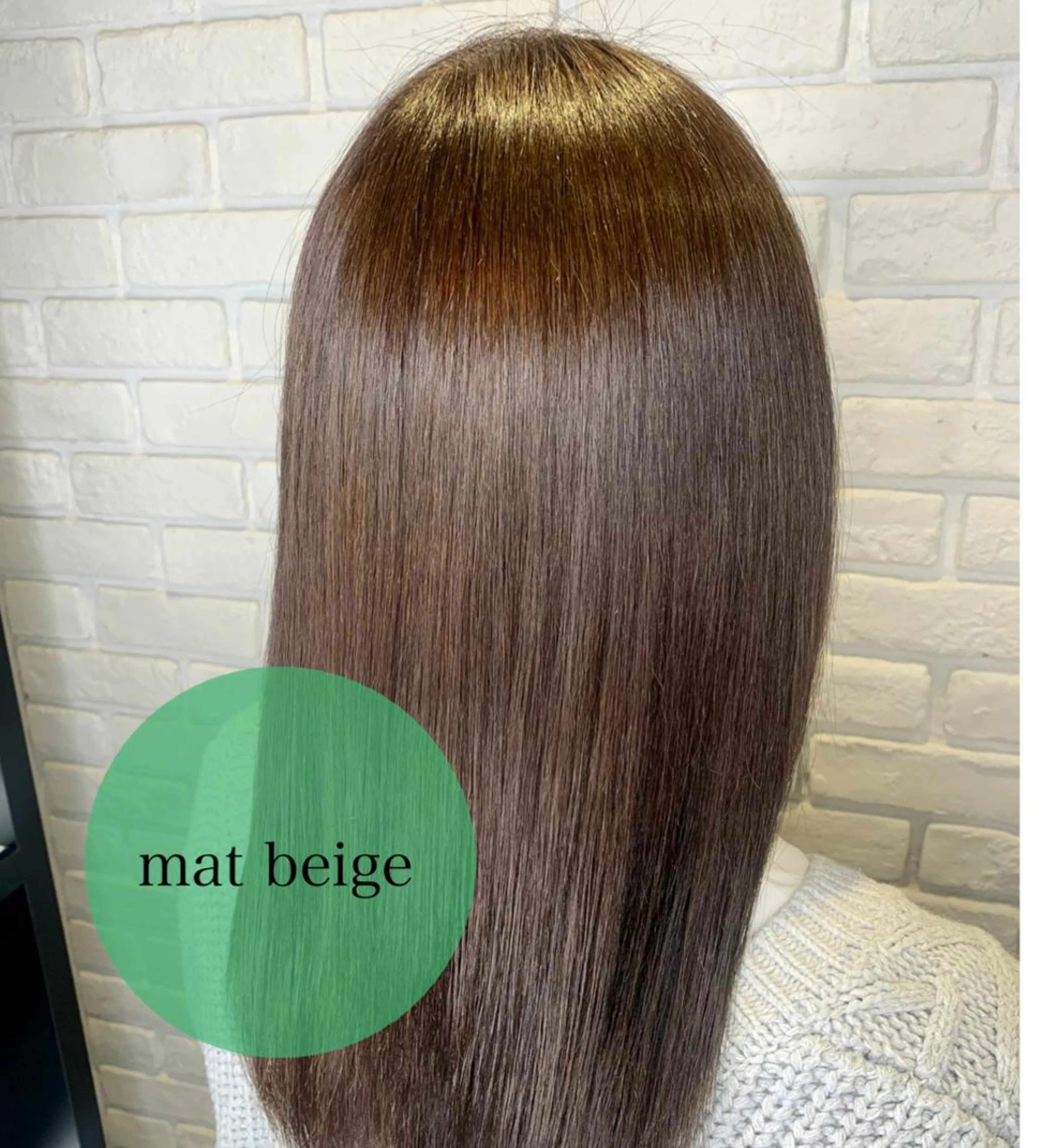 ロング カラー パーマ ヘアアレンジ 髪質改善/縮毛矯正 艶カラー/珠聡のヘアスタイル