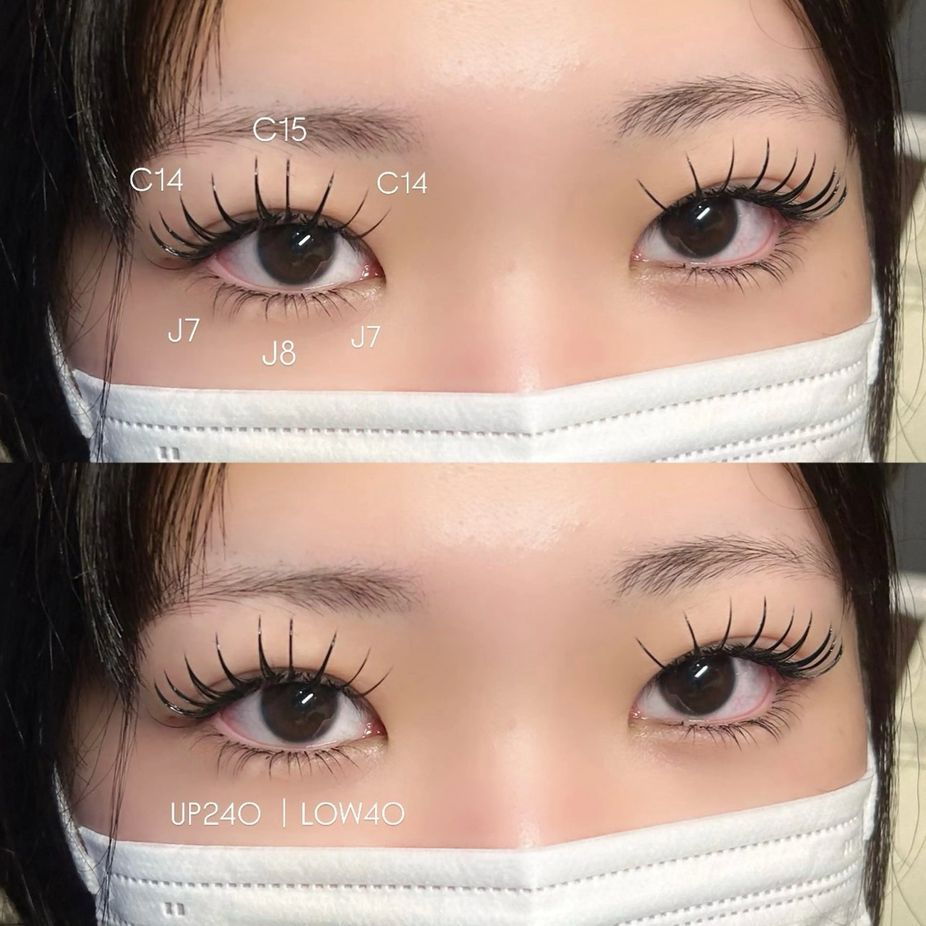 マツエク・マツパ マツエク Calm茅ヶ崎 / SHIBATAのマツエク・マツパデザイン