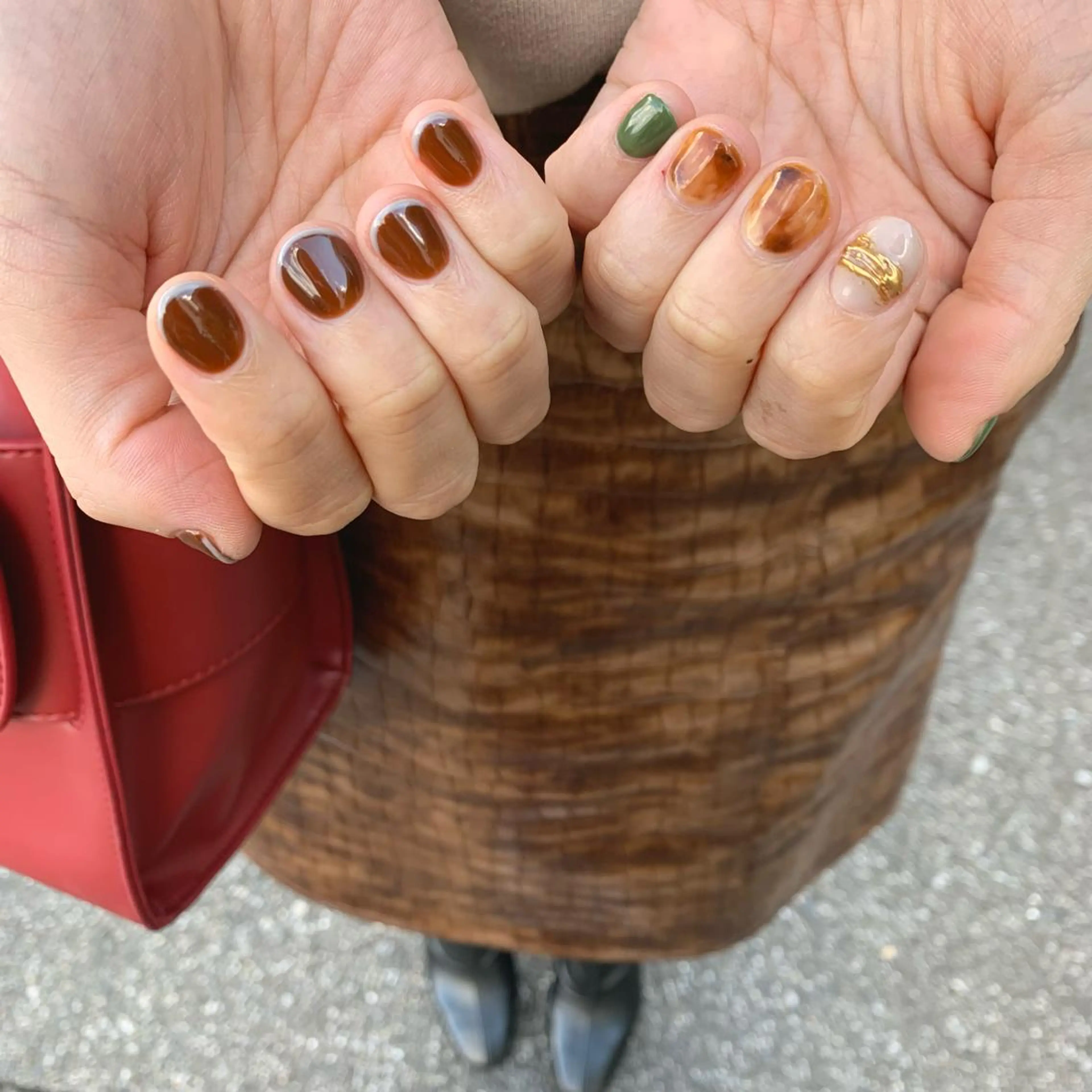 ネイル 片野 菜々のネイルデザイン