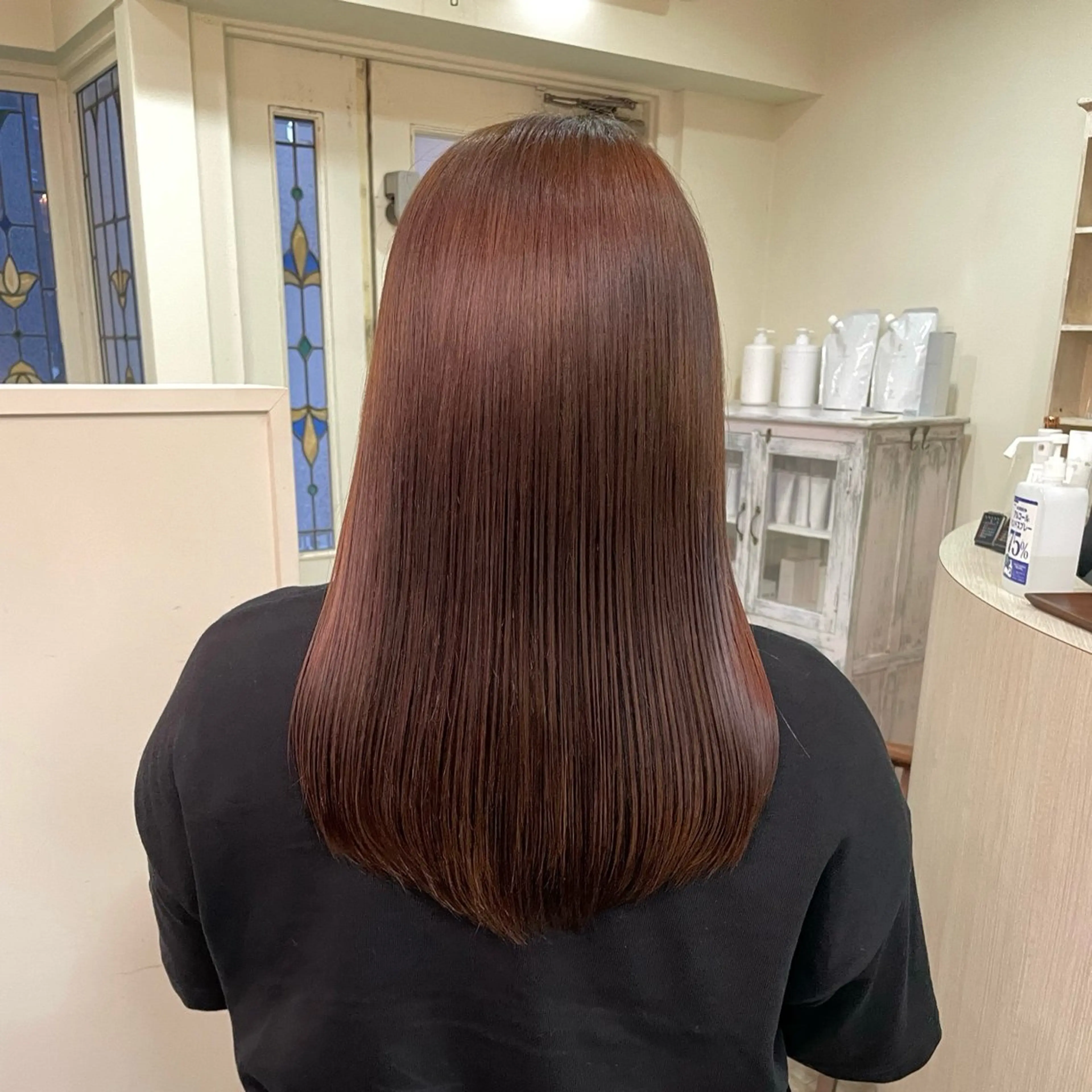 【初回から180日以内】カット＋フルカラー＋サブリミック髪質改善トリートメントの写真