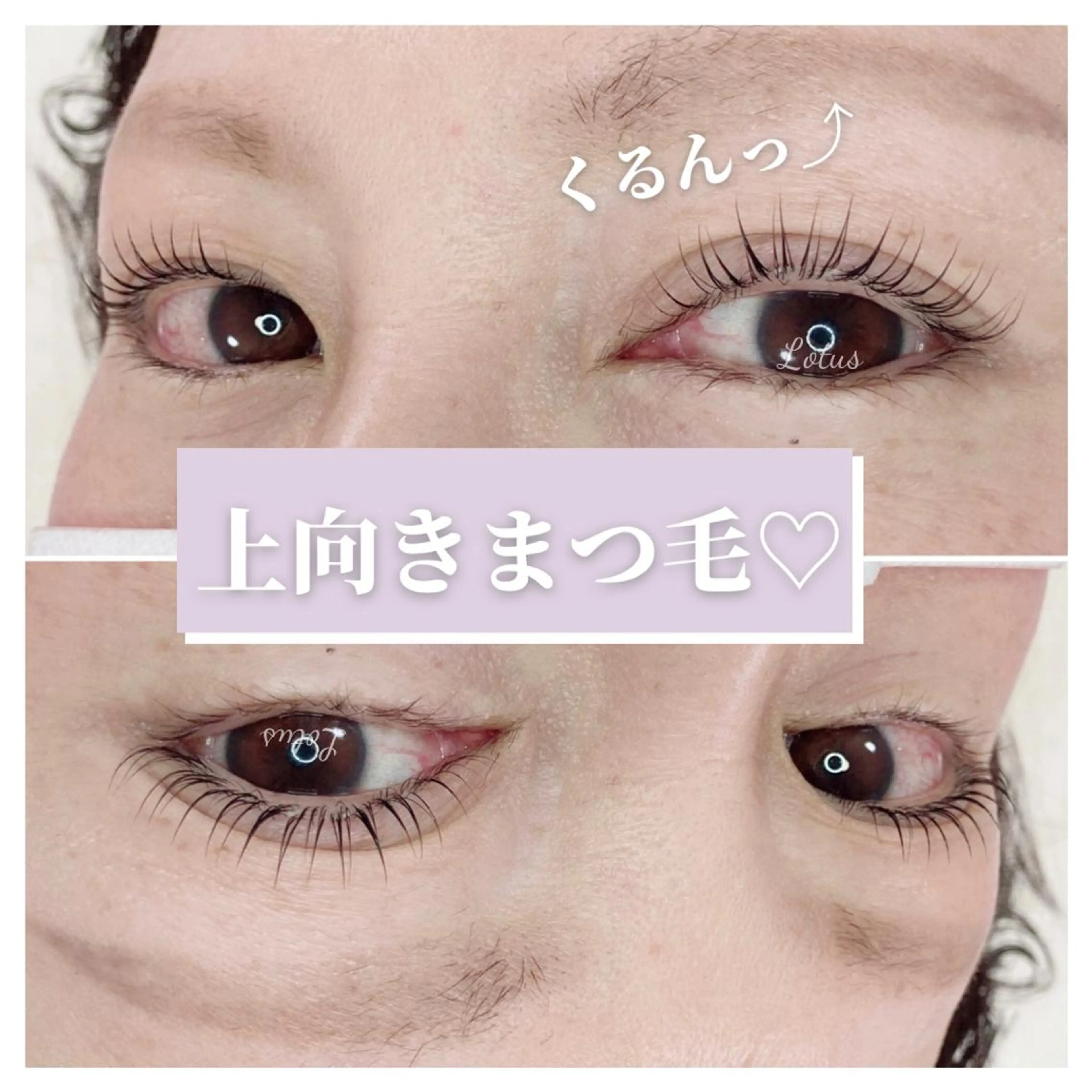 マツエク・マツパ マツパ Lotus所属・Lotus ロータスのマツエク・マツパデザイン