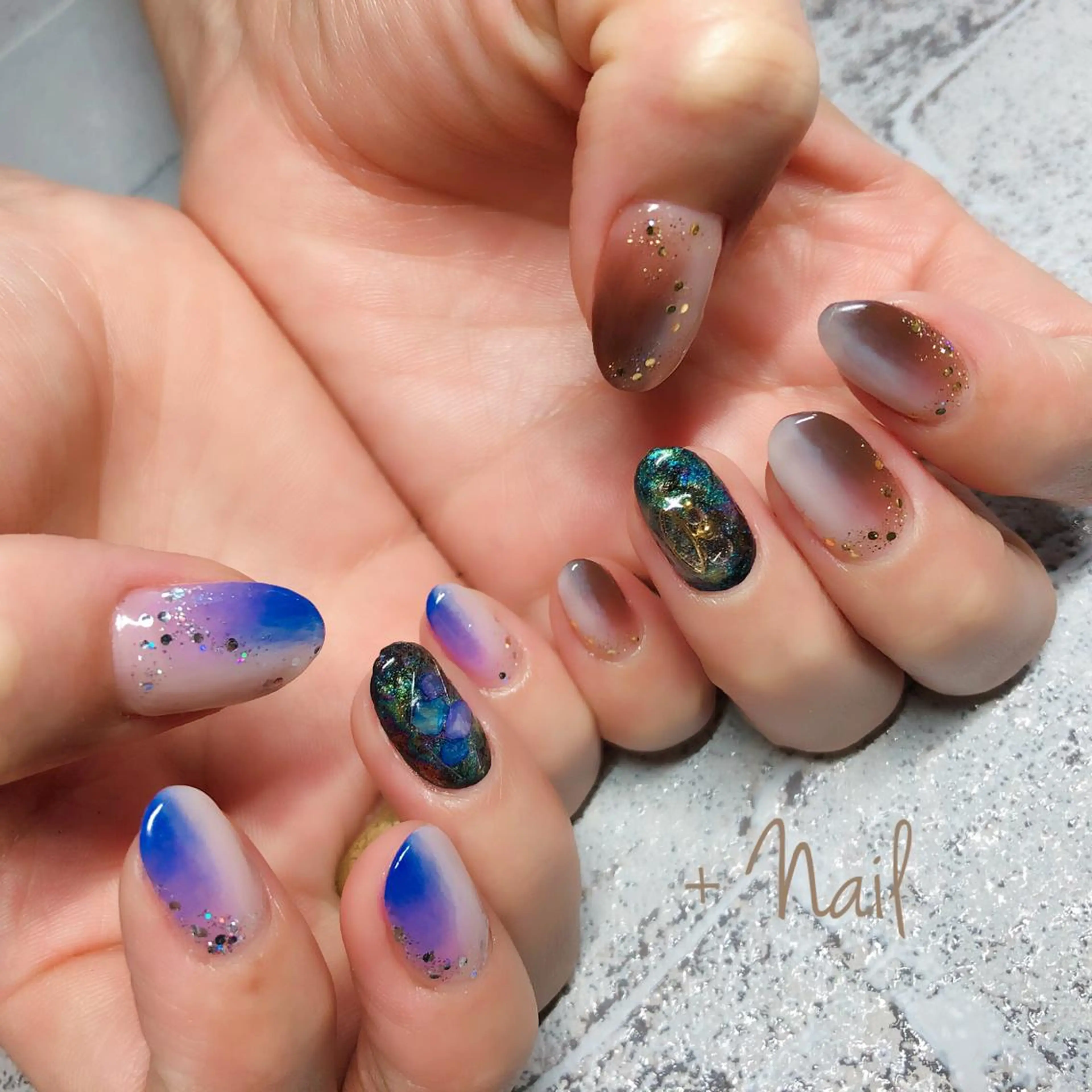 ネイル Aim* 深爪・自爪育成専門店のネイルデザイン