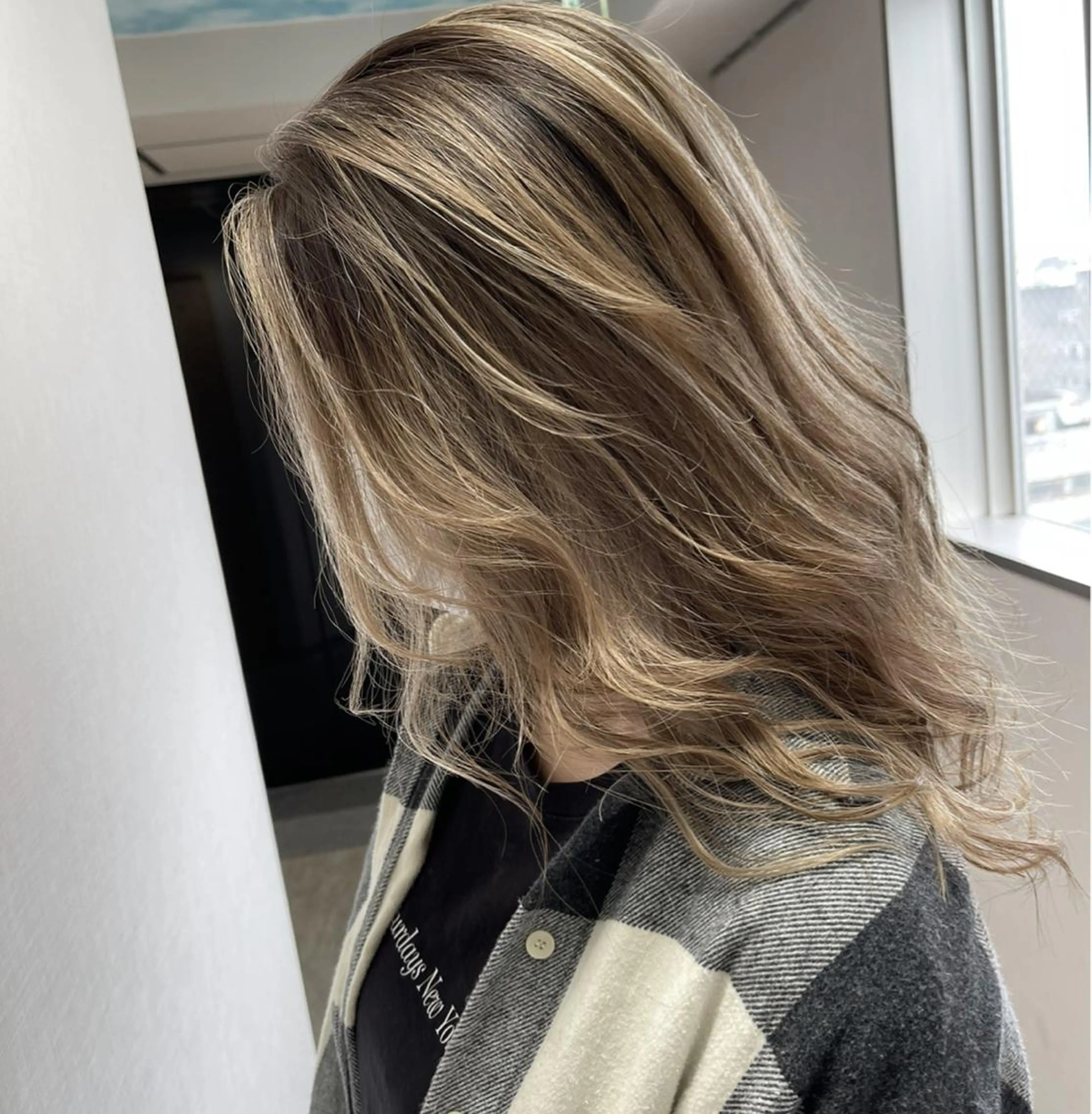 ロング カラー ヘアアレンジ ハイライトカラー ハイライト カット ヘアカラー 松井那津子 /ハイライトブリーチのヘアスタイル