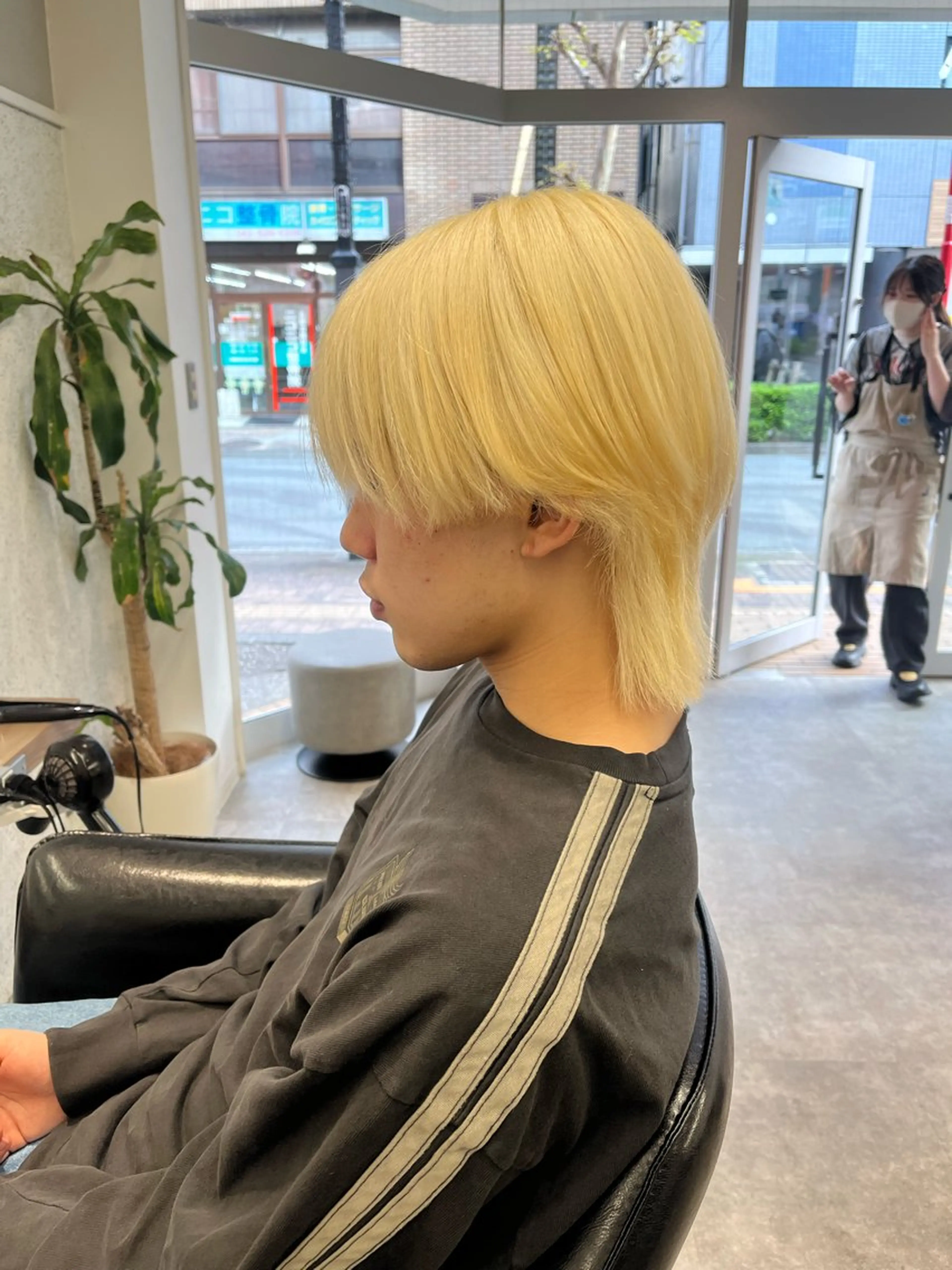 ショート カラー メンズ メンズブリーチ ブリーチ ブロンド 🍓艶髪/艶カラー ハイトーン/しんたにのヘアスタイル