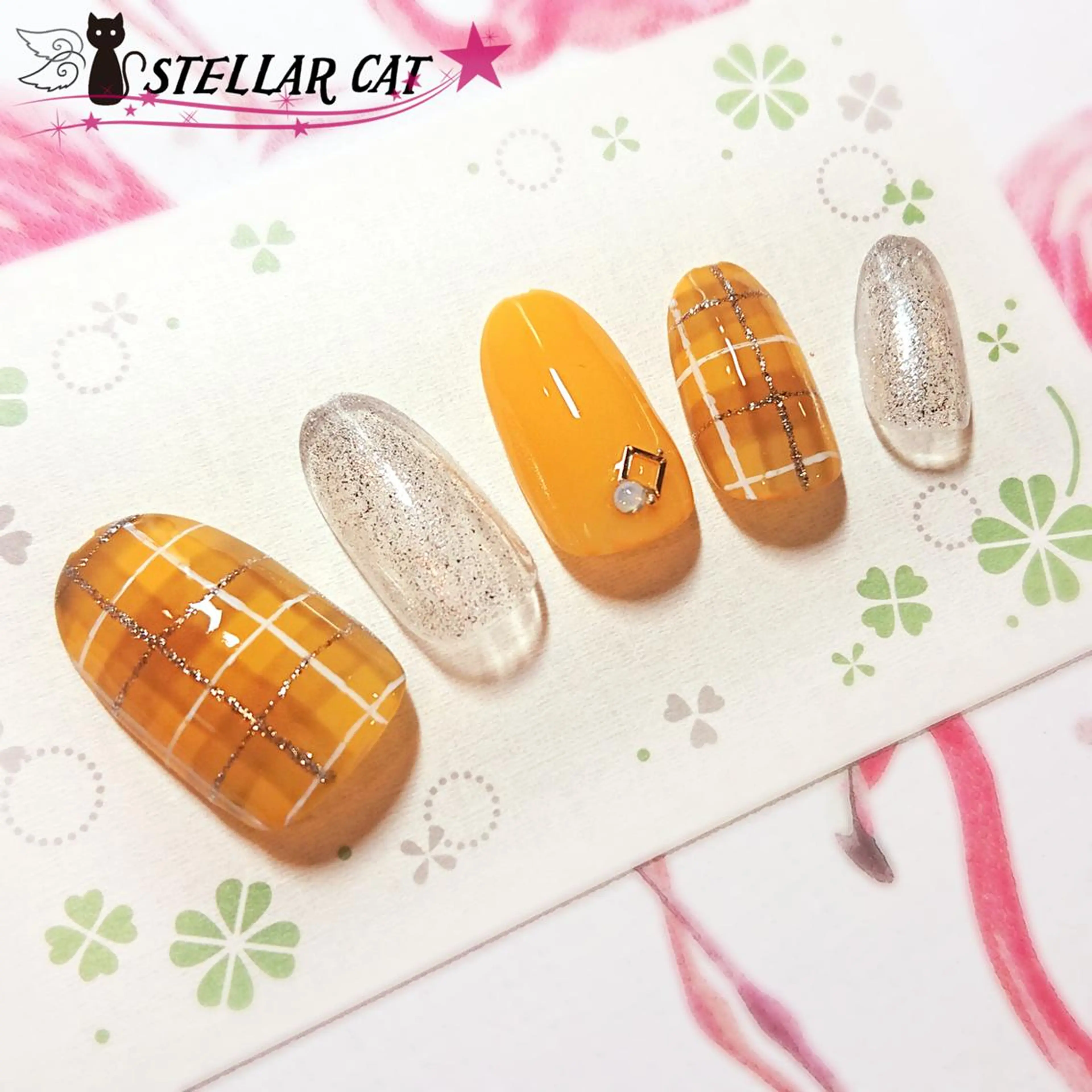 ネイル ショートネイル専門 StellarCatのネイルデザイン