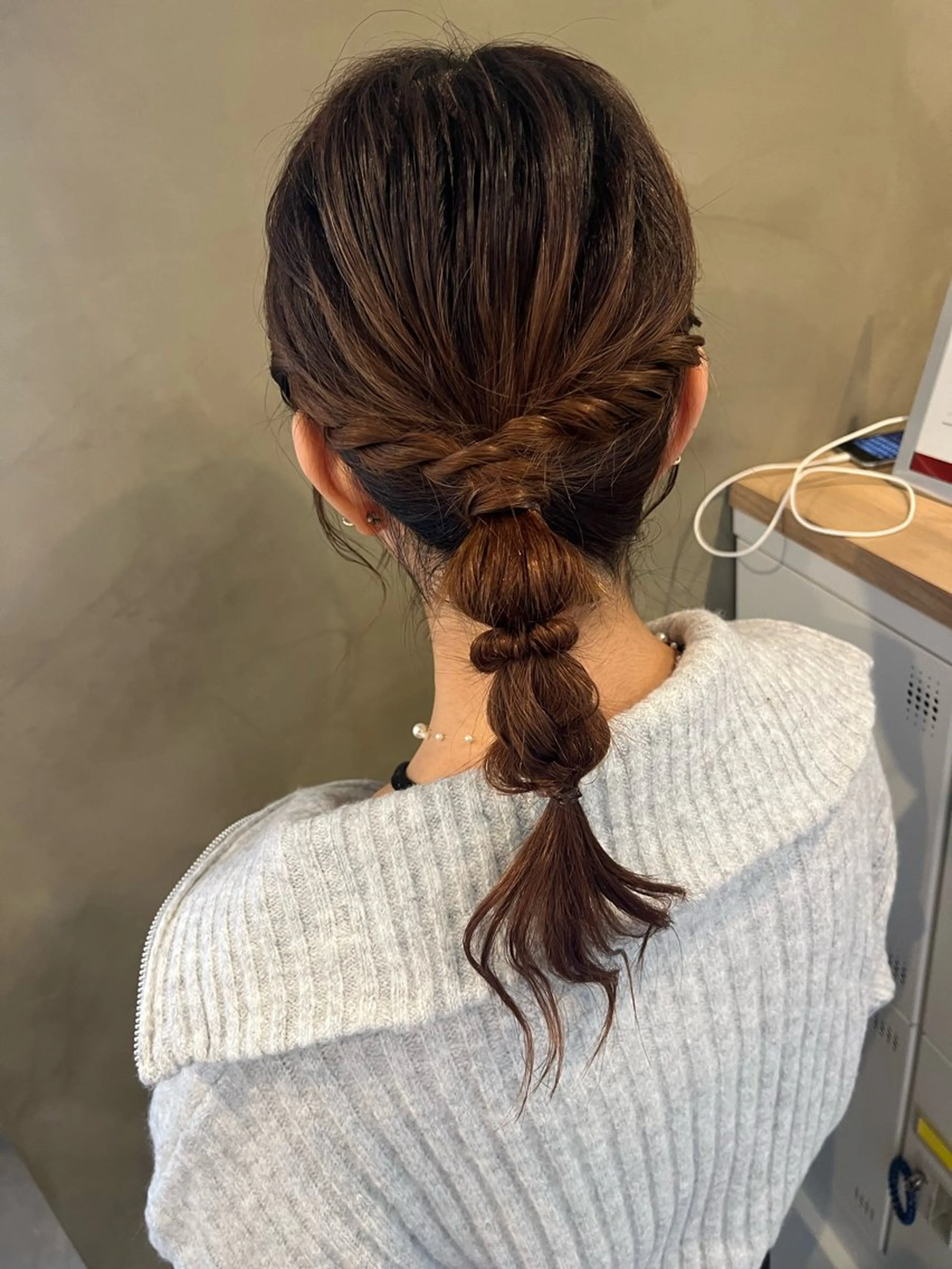 ヘアアレンジ 東村 桃花のヘアスタイル