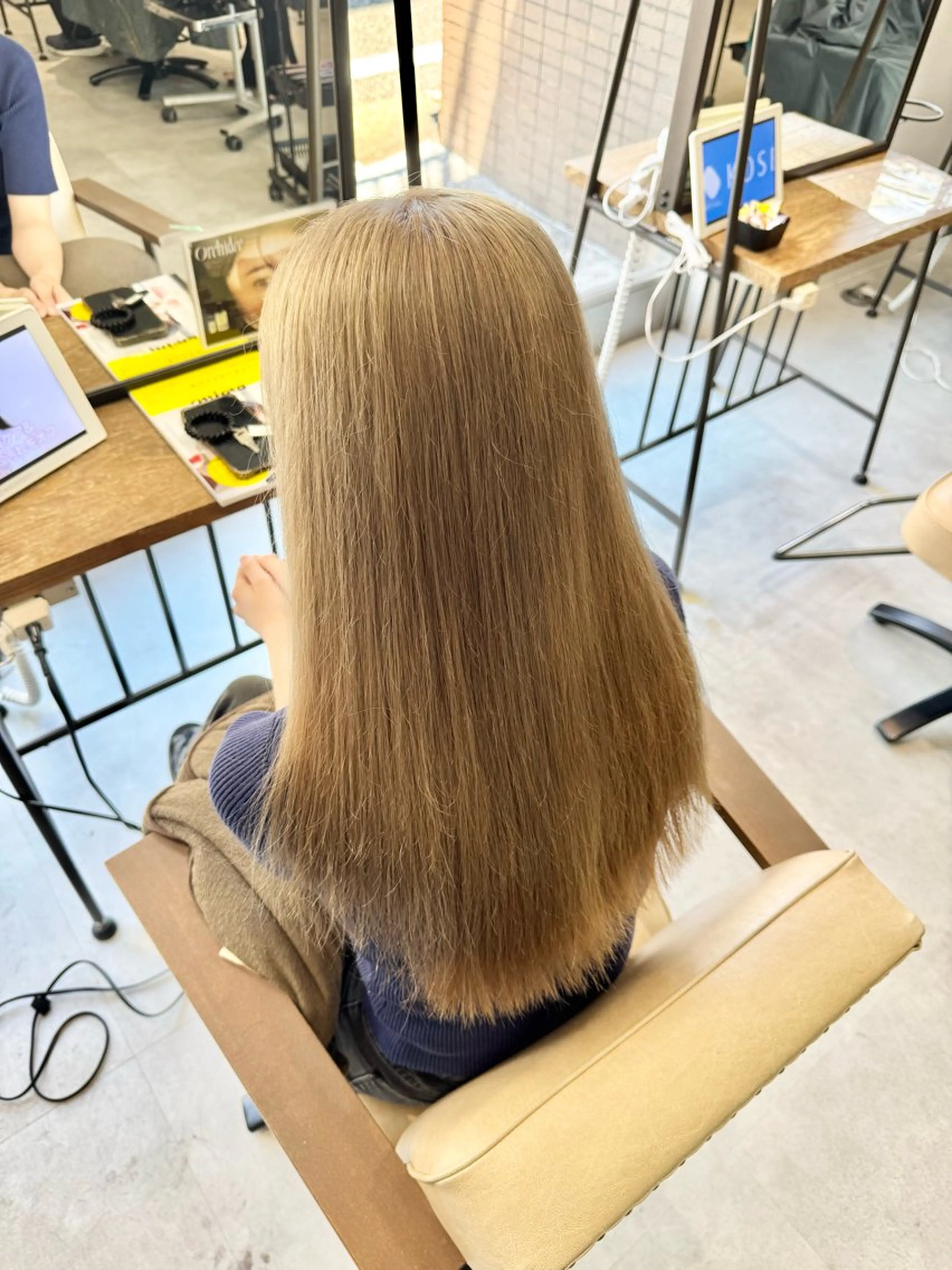 ロング カラー ヘアカラー Ouka/Wカラー/ 大人艶カラーのヘアスタイル