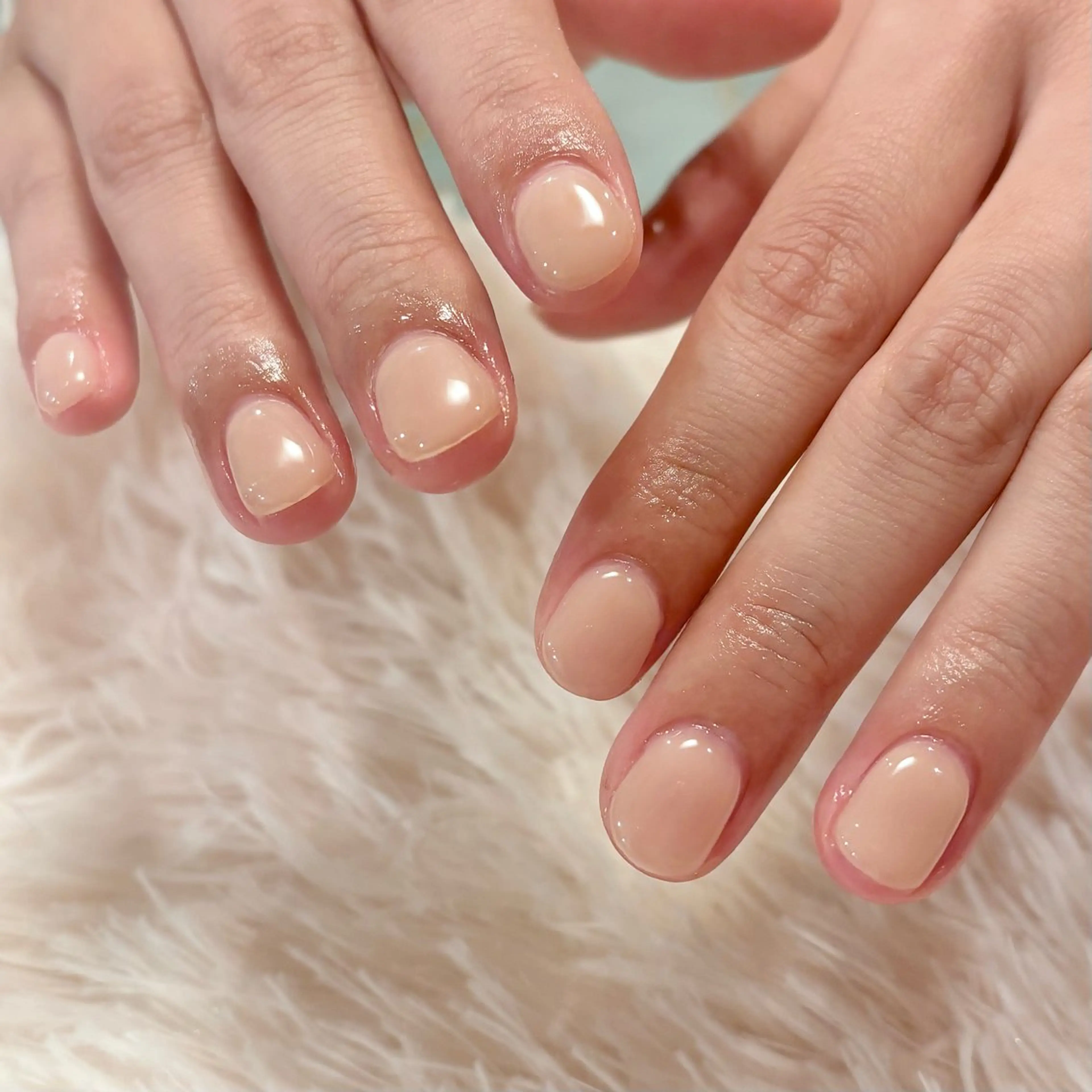 ネイル ワンカラーネイル ハンドネイル Lelole 🫧マグネット🫧のネイルデザイン