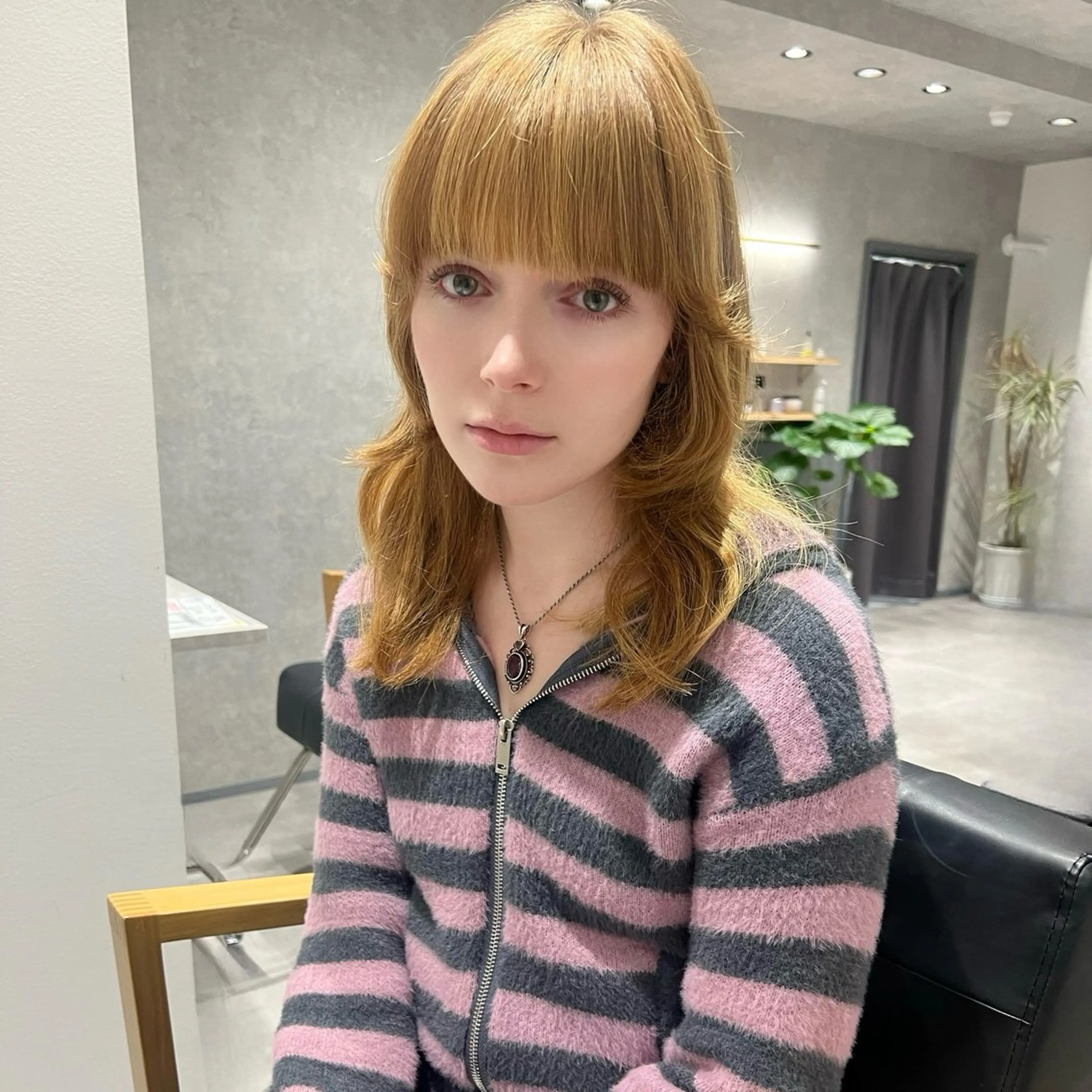 ロング レイヤーカット AI TOKYO　S所属・mizuki 【韓国レイヤー】のヘアスタイル