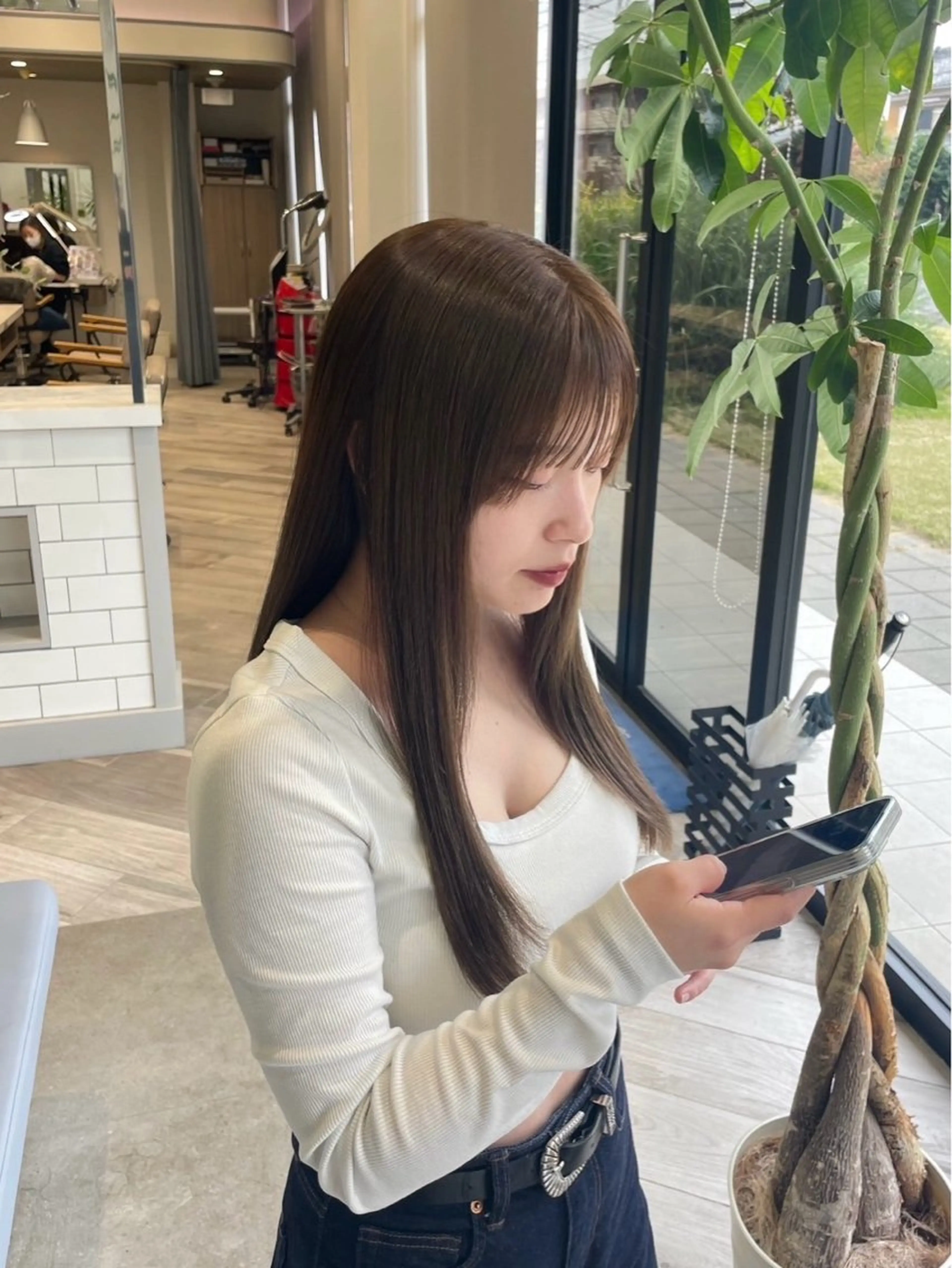 ロング 荒木美紅 /熊谷美容室のヘアスタイル