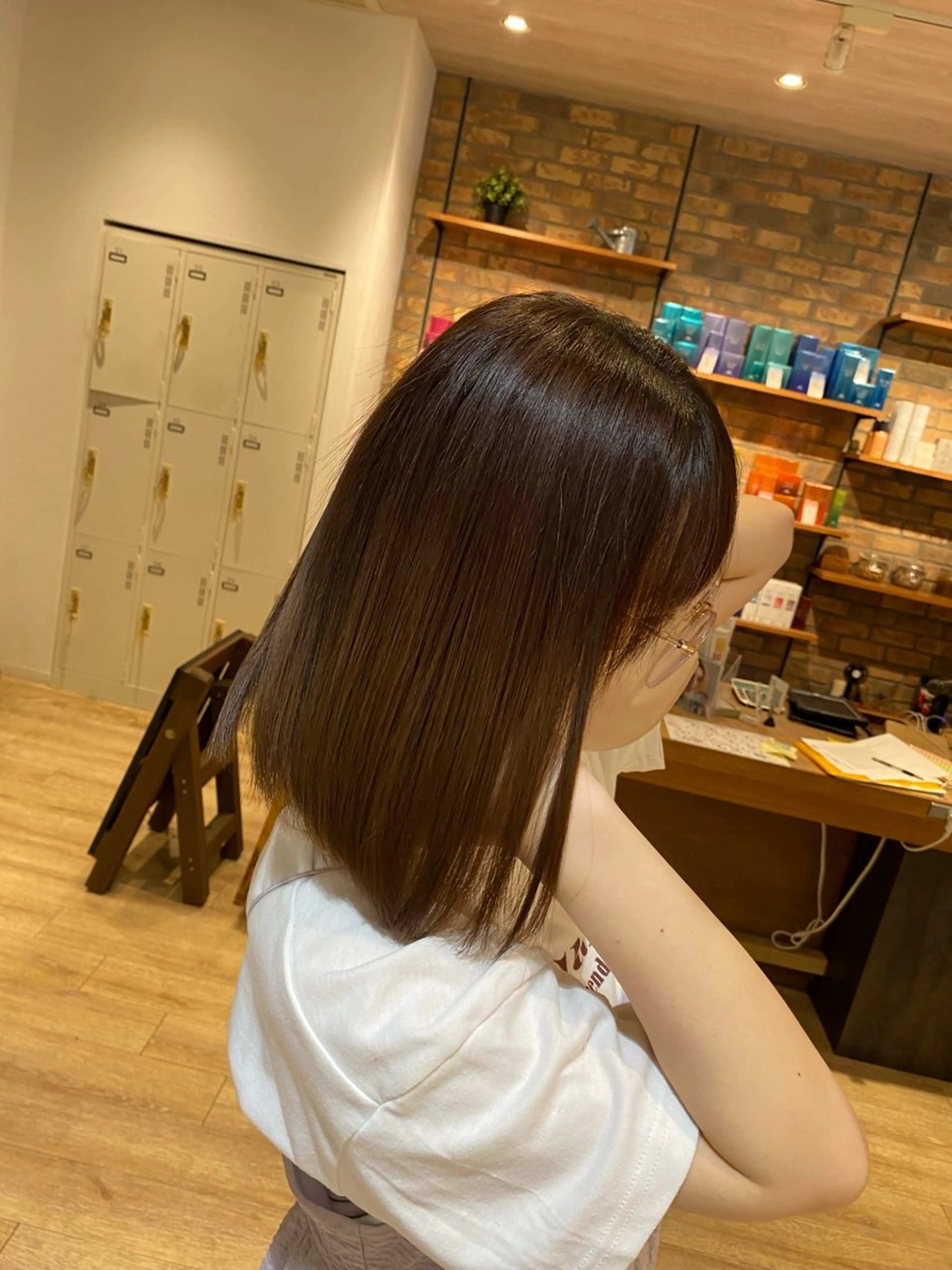 カラー 🪞艶カラー/ボブ/ 矯正/高橋亜実🪞のヘアスタイル