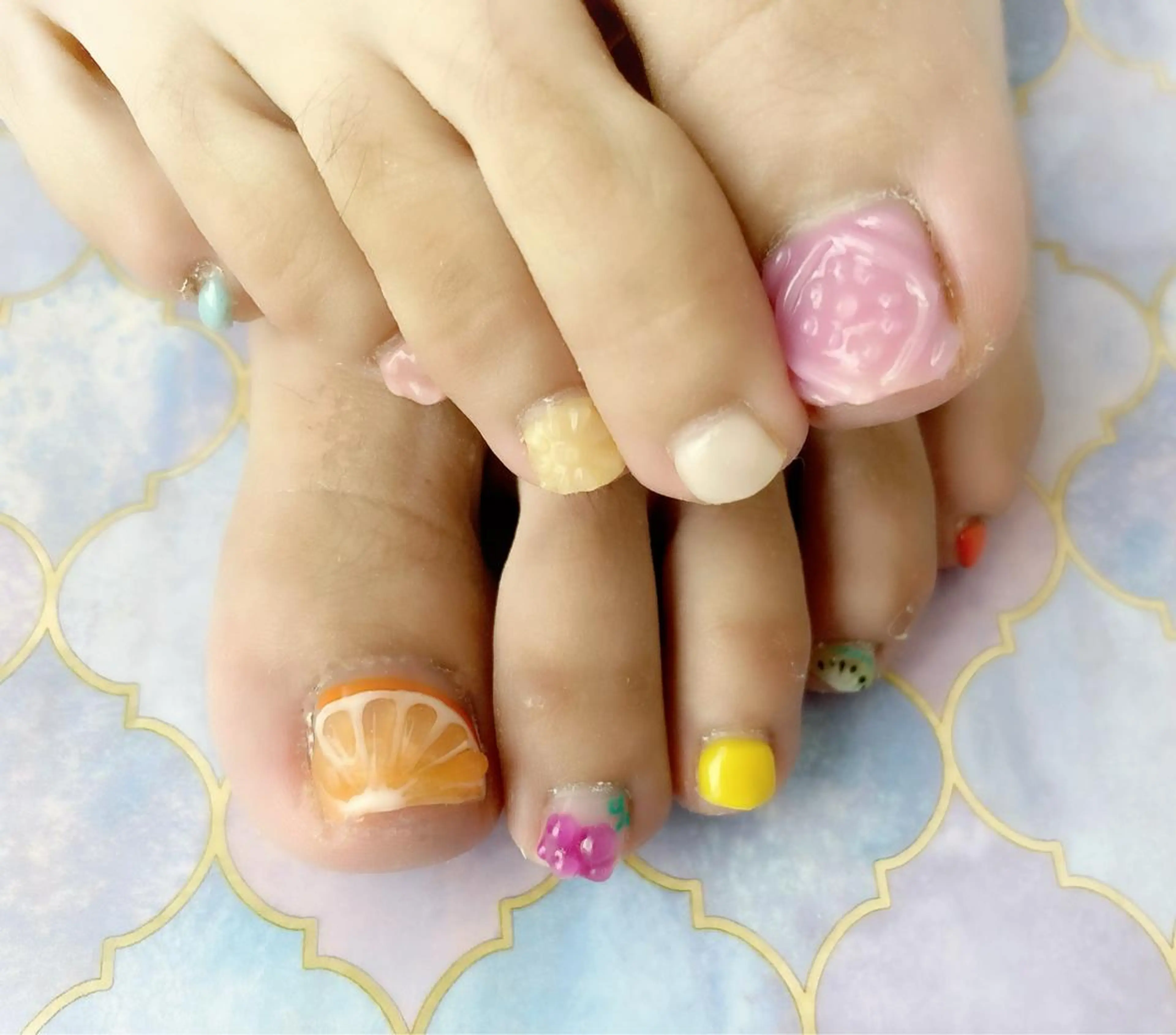 ネイル フットネイル エース ネイルのネイルデザイン