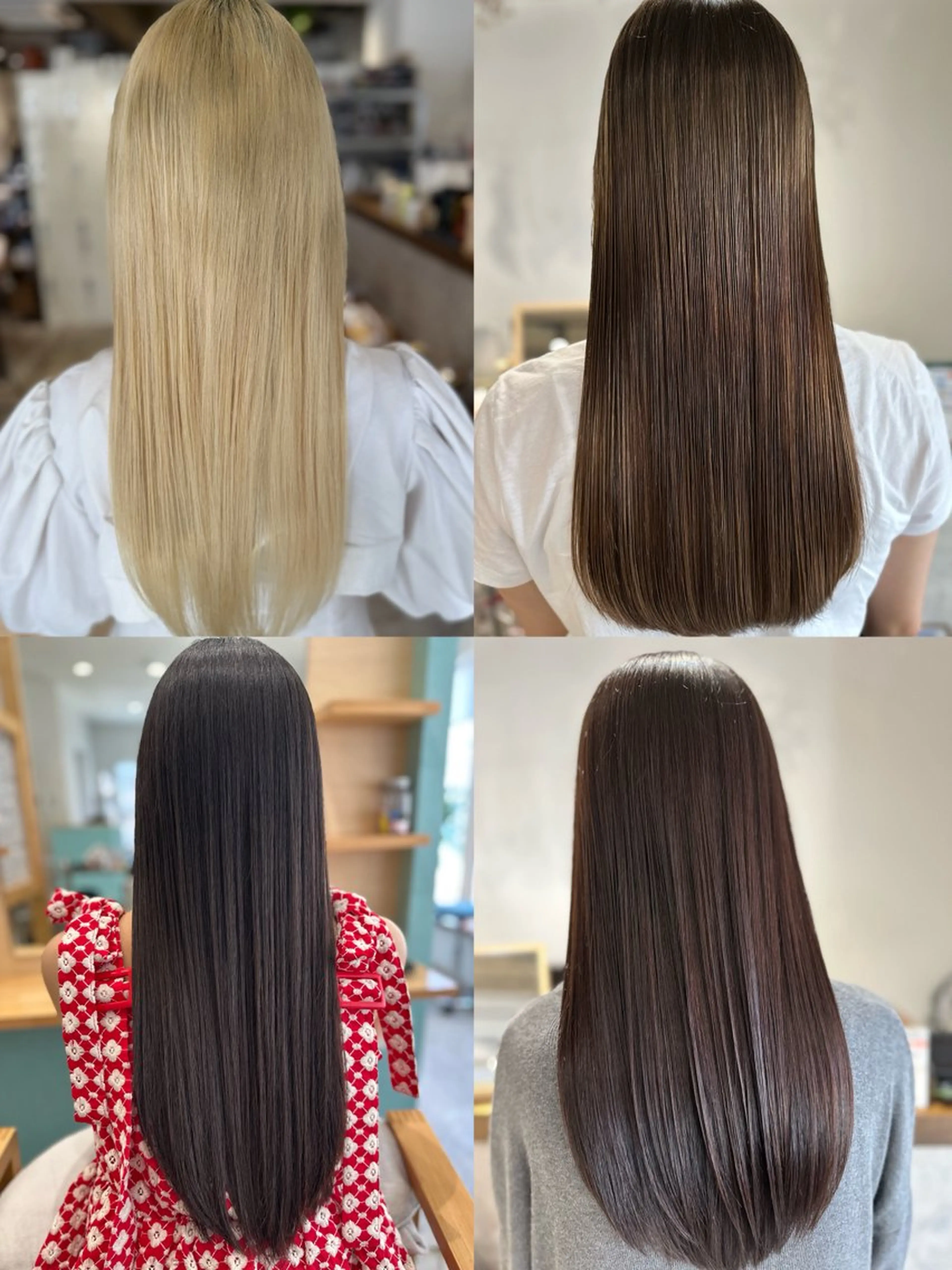 セミロング トリートメント 髪質改善 SerA by U-REALMのヘアスタイル