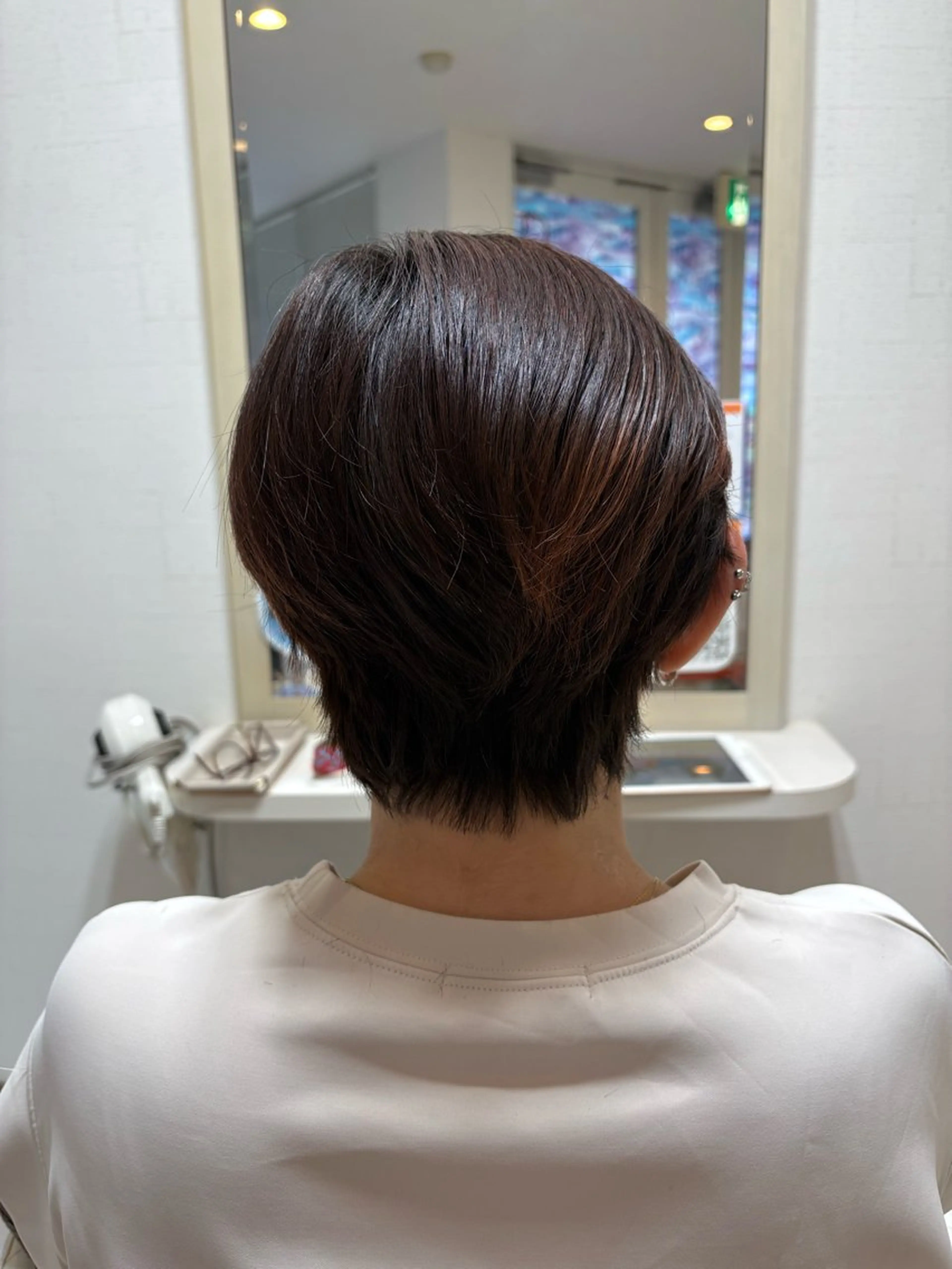 ショート アミーベル🧸🧡 廿日市本店のヘアスタイル