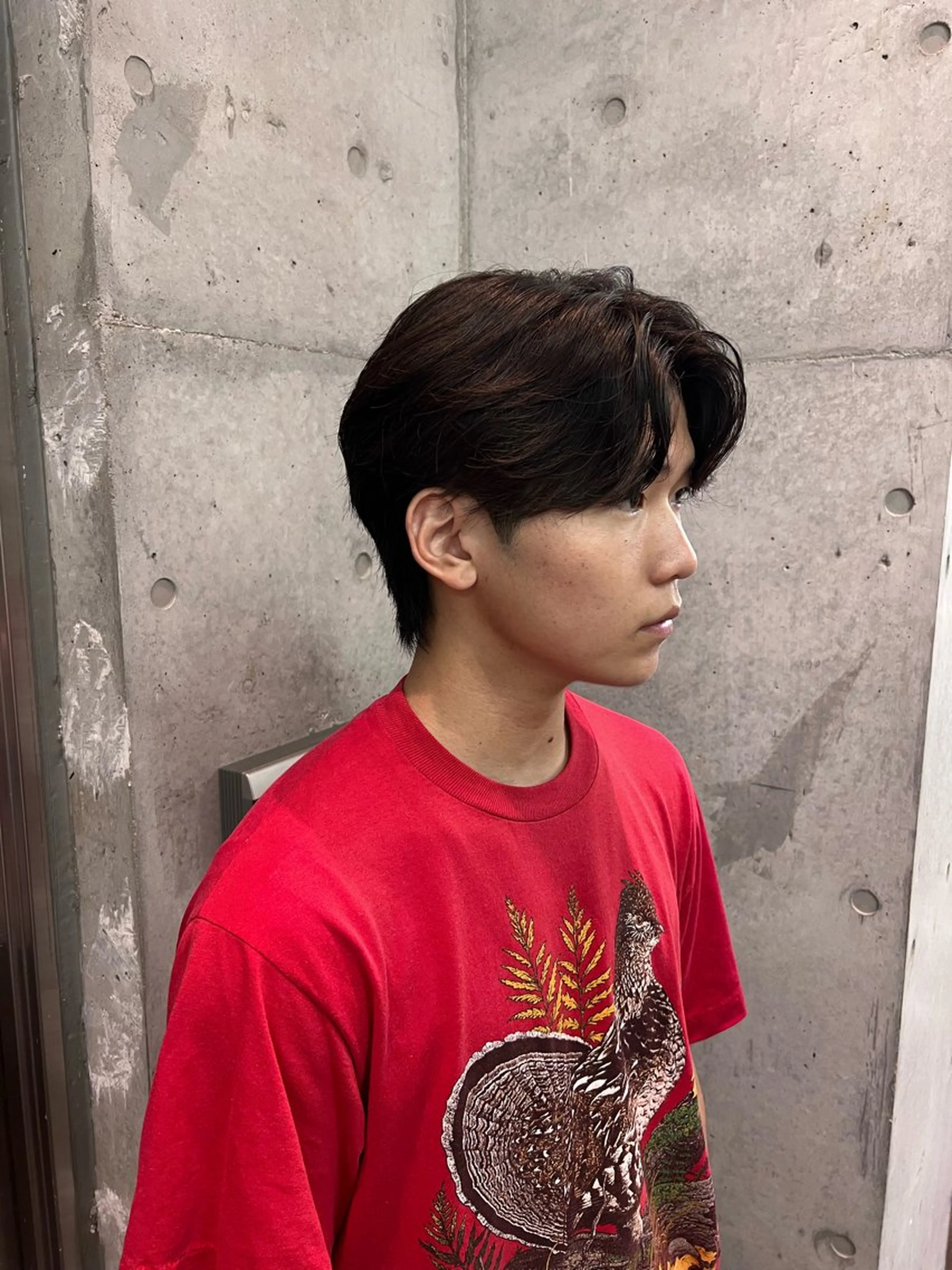 ミディアム パーマ メンズ ミディアムパーマ メンズパーマ ニュアンスパーマ spin-off shift所属・メンズ特化美容師 /たけしのヘアスタイル