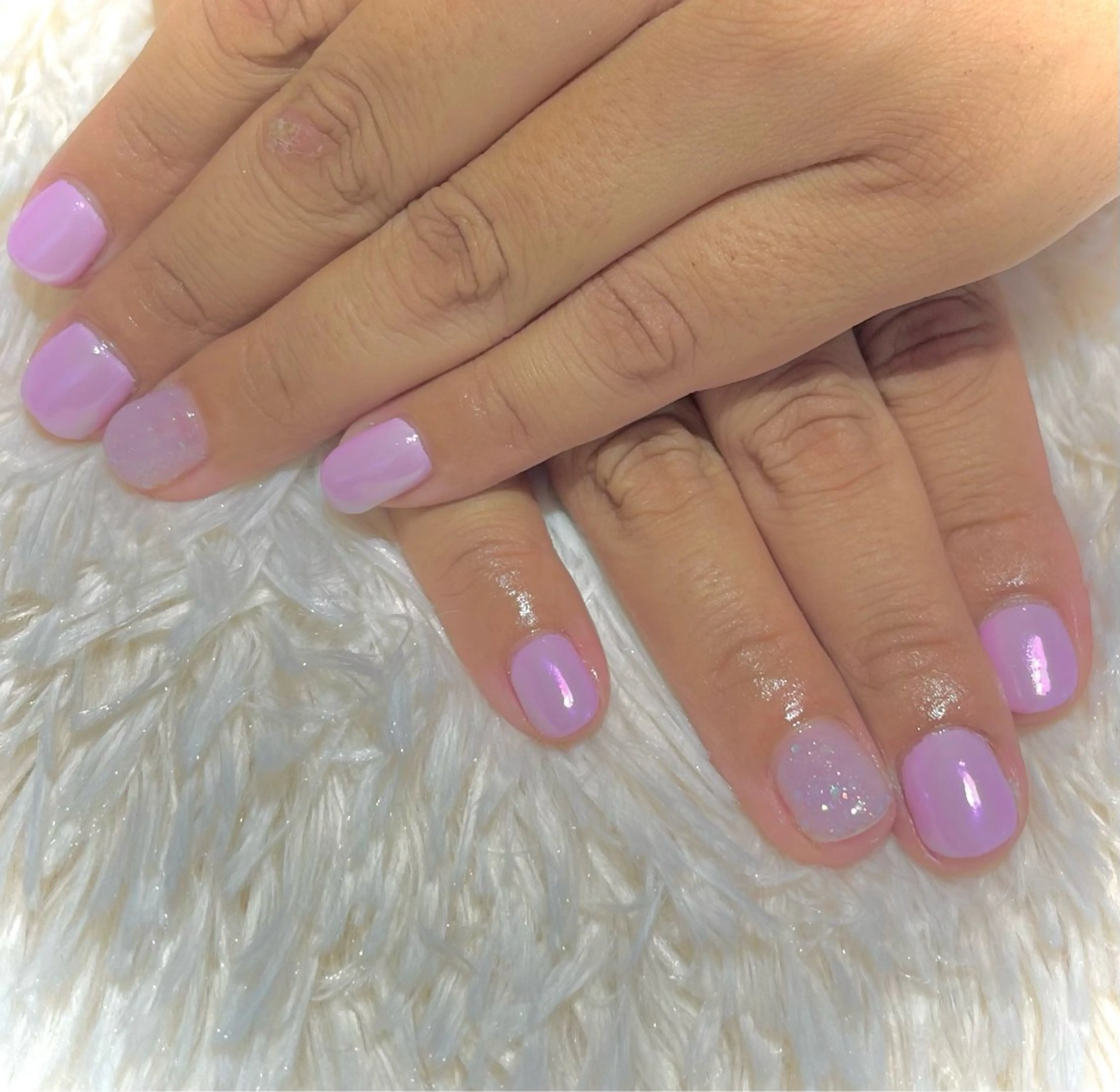ネイル ラメ(グリッター) nanairo nailのネイルデザイン