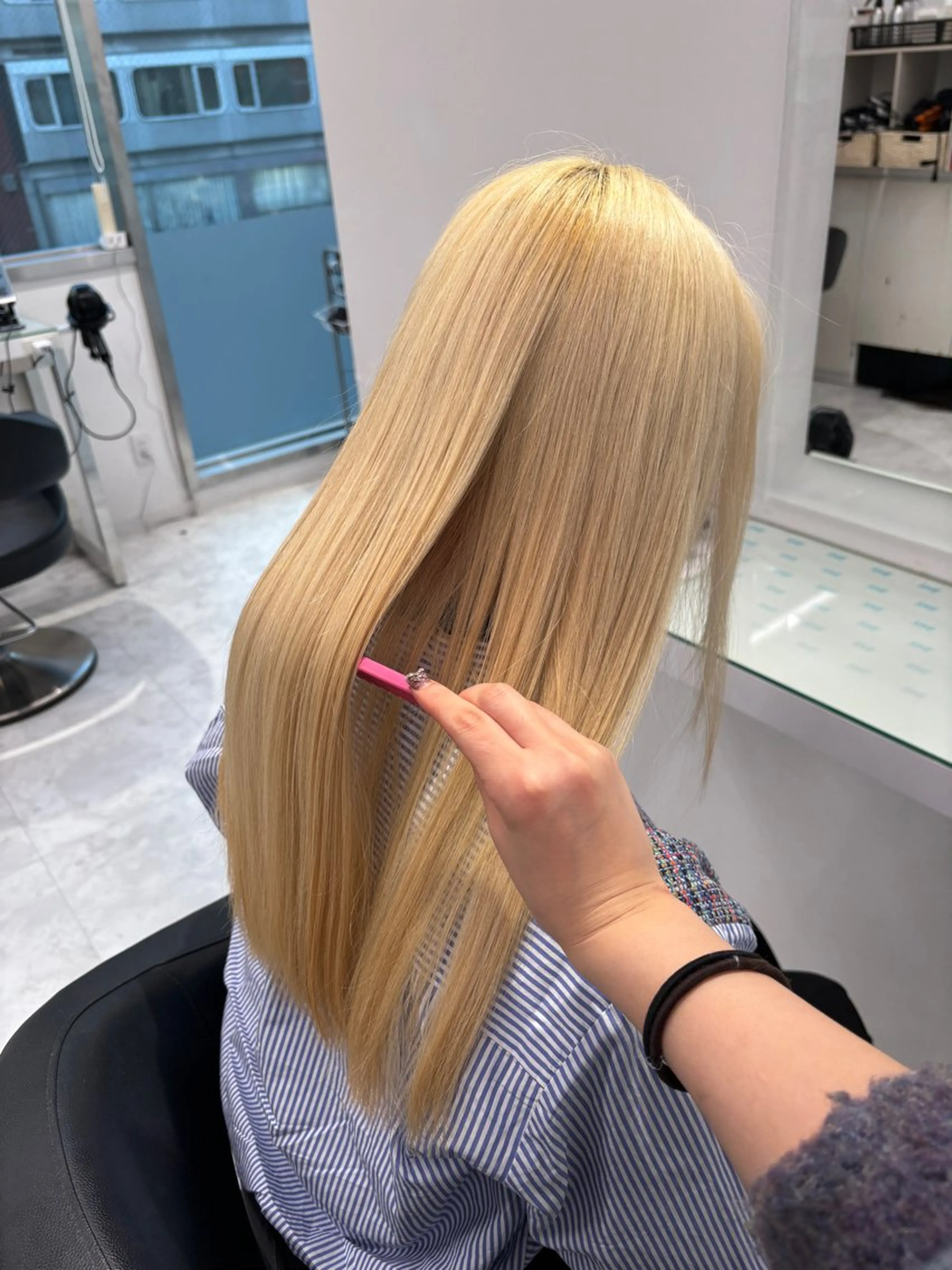 ロング カラー 💖ミルクティー💖 あかり💖のヘアスタイル