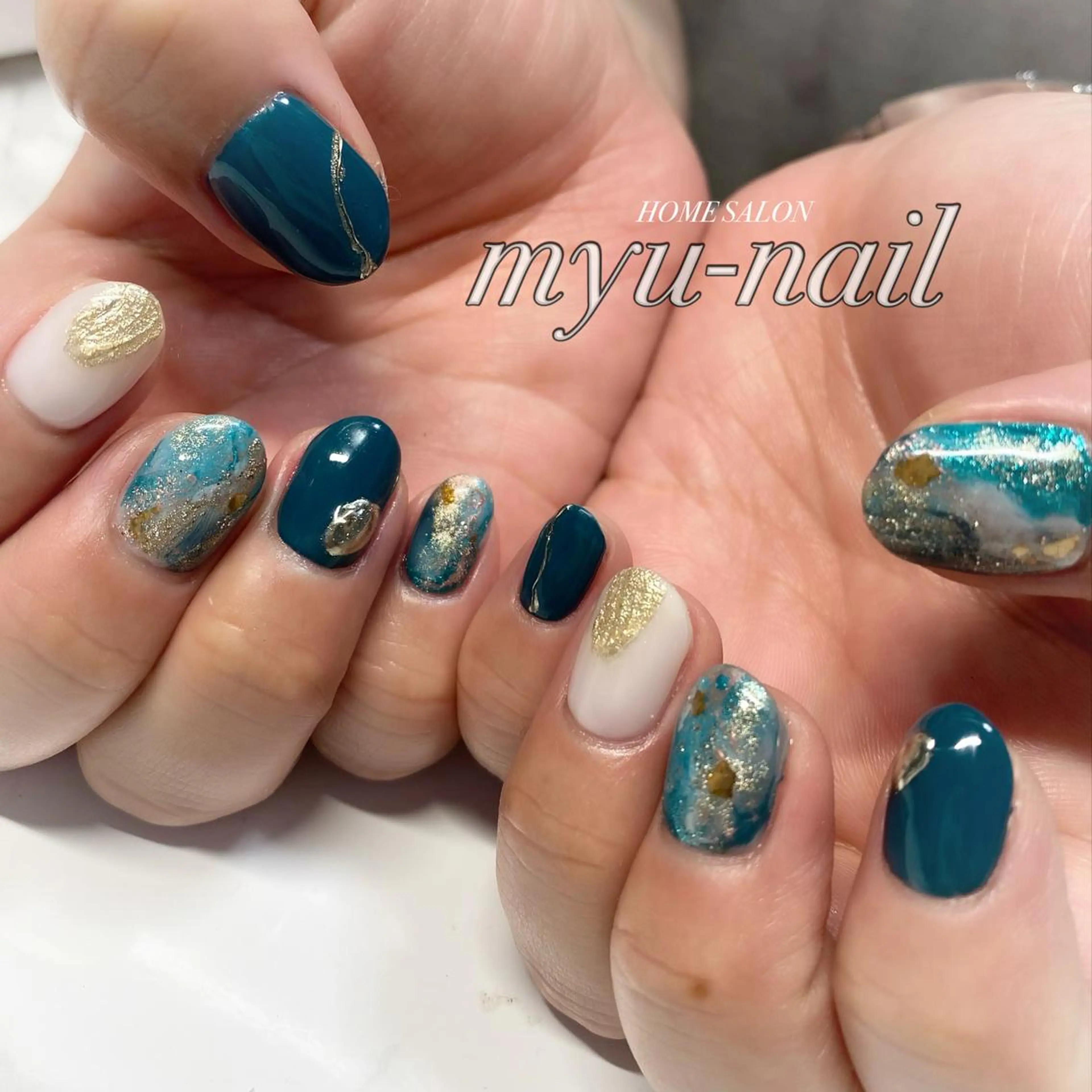ネイル ホームサロン myu-nailのネイルデザイン