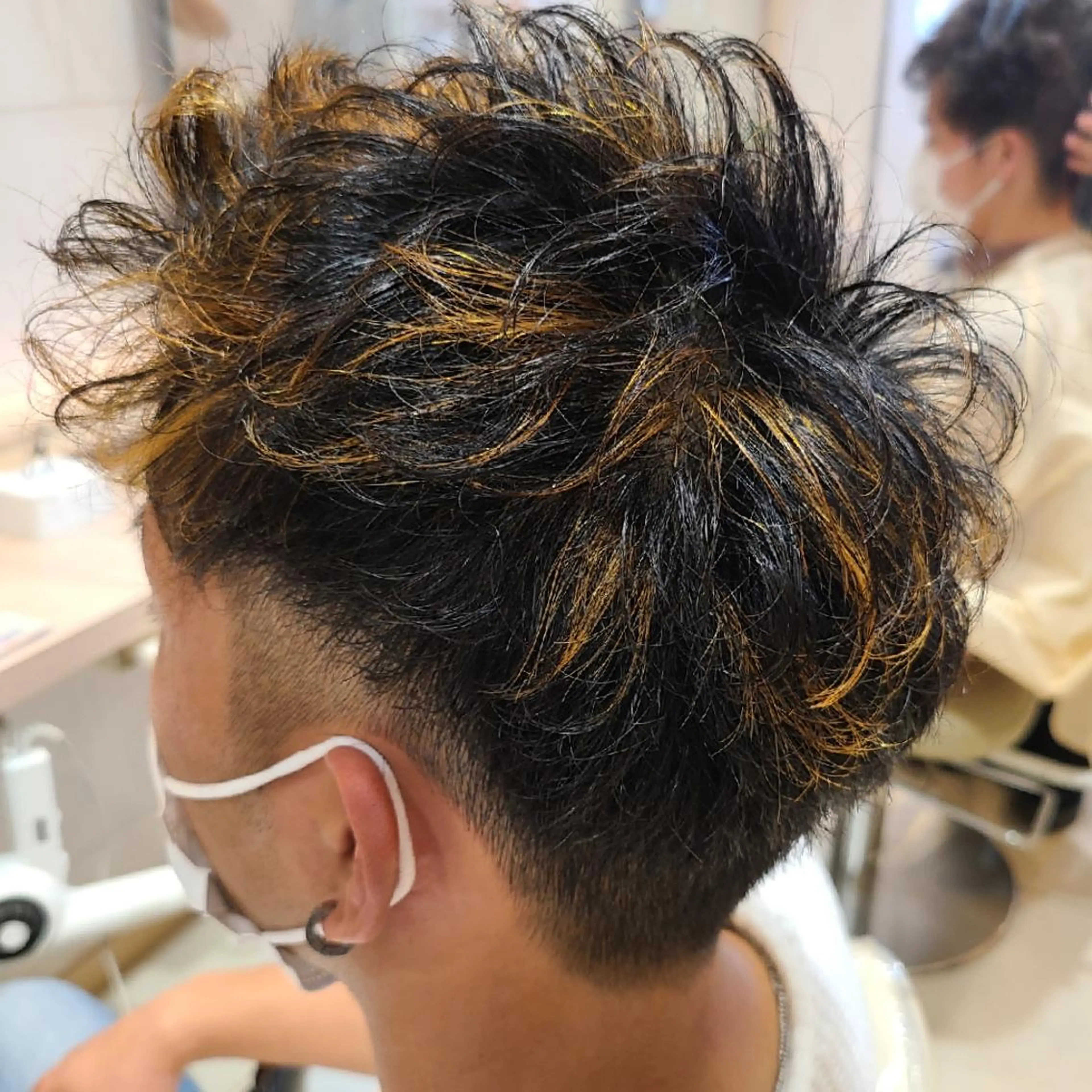 メンズ フェードカット 中村 真依のヘアスタイル