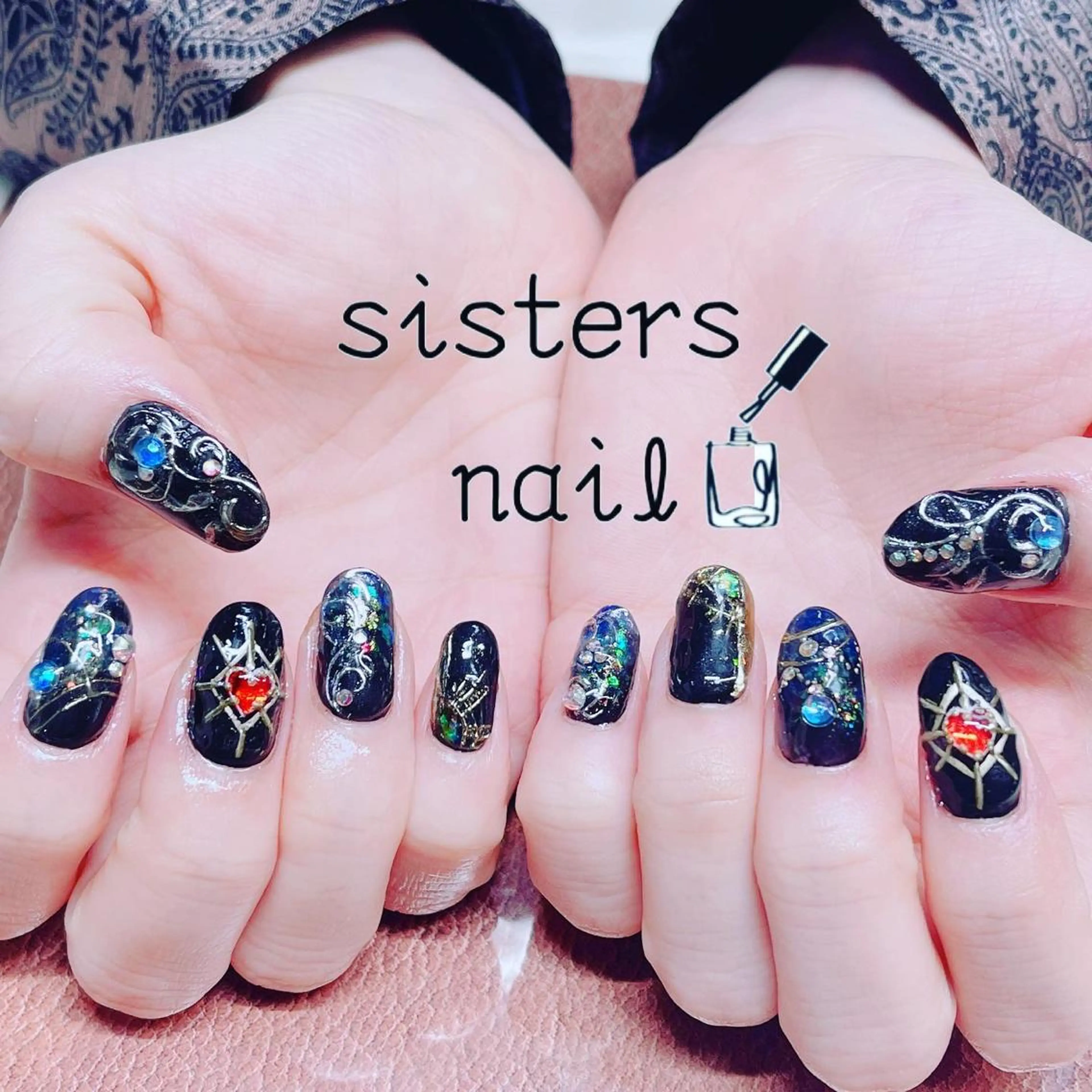 ネイル アートネイル sisters nail.fのネイルデザイン