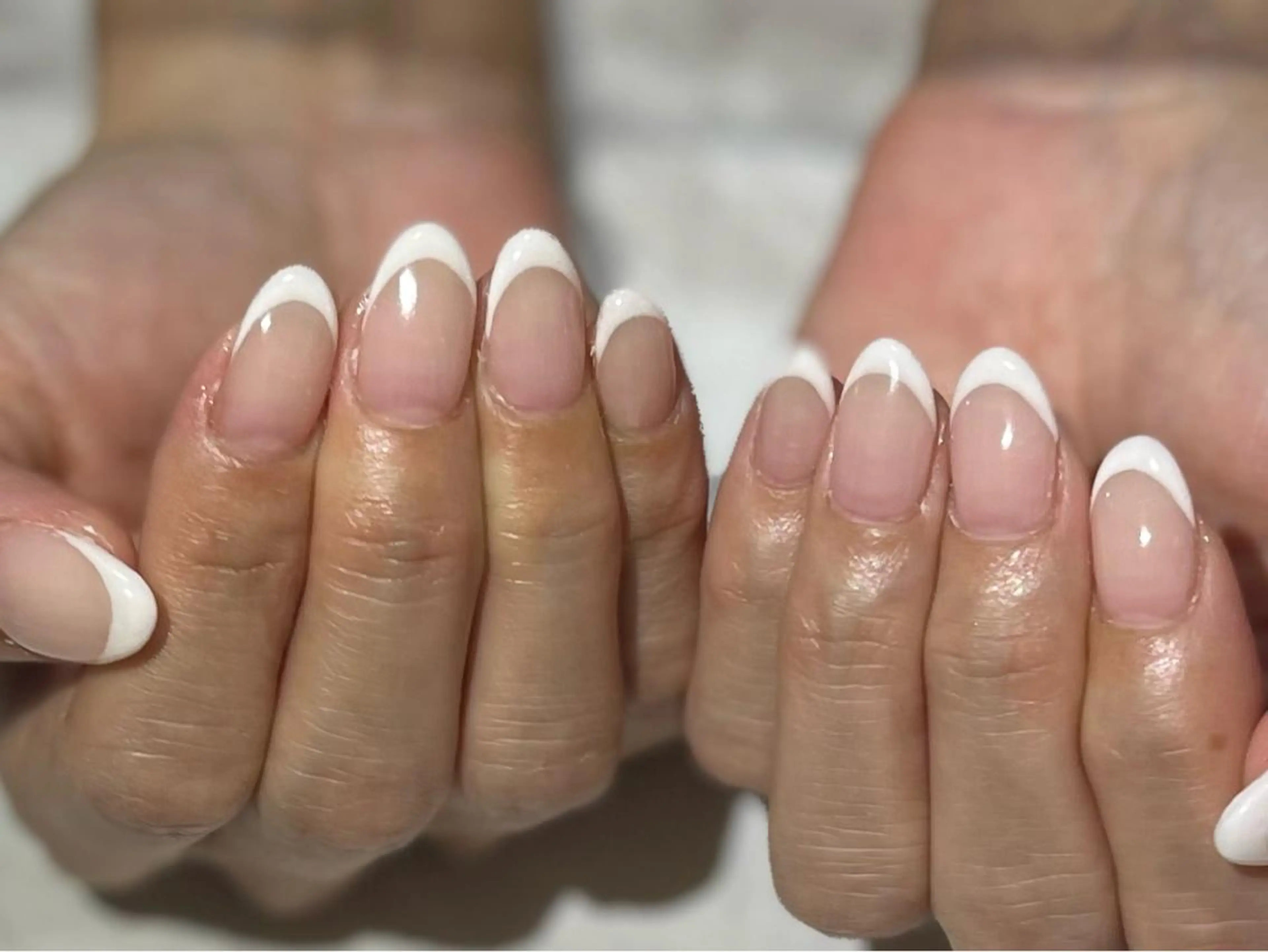 ネイル フットネイル フレンチネイル ニュアンスネイル シンプルネイル 春ネイル ネイル フフラ所属・nail fufla ♡yamane♡のネイルデザイン
