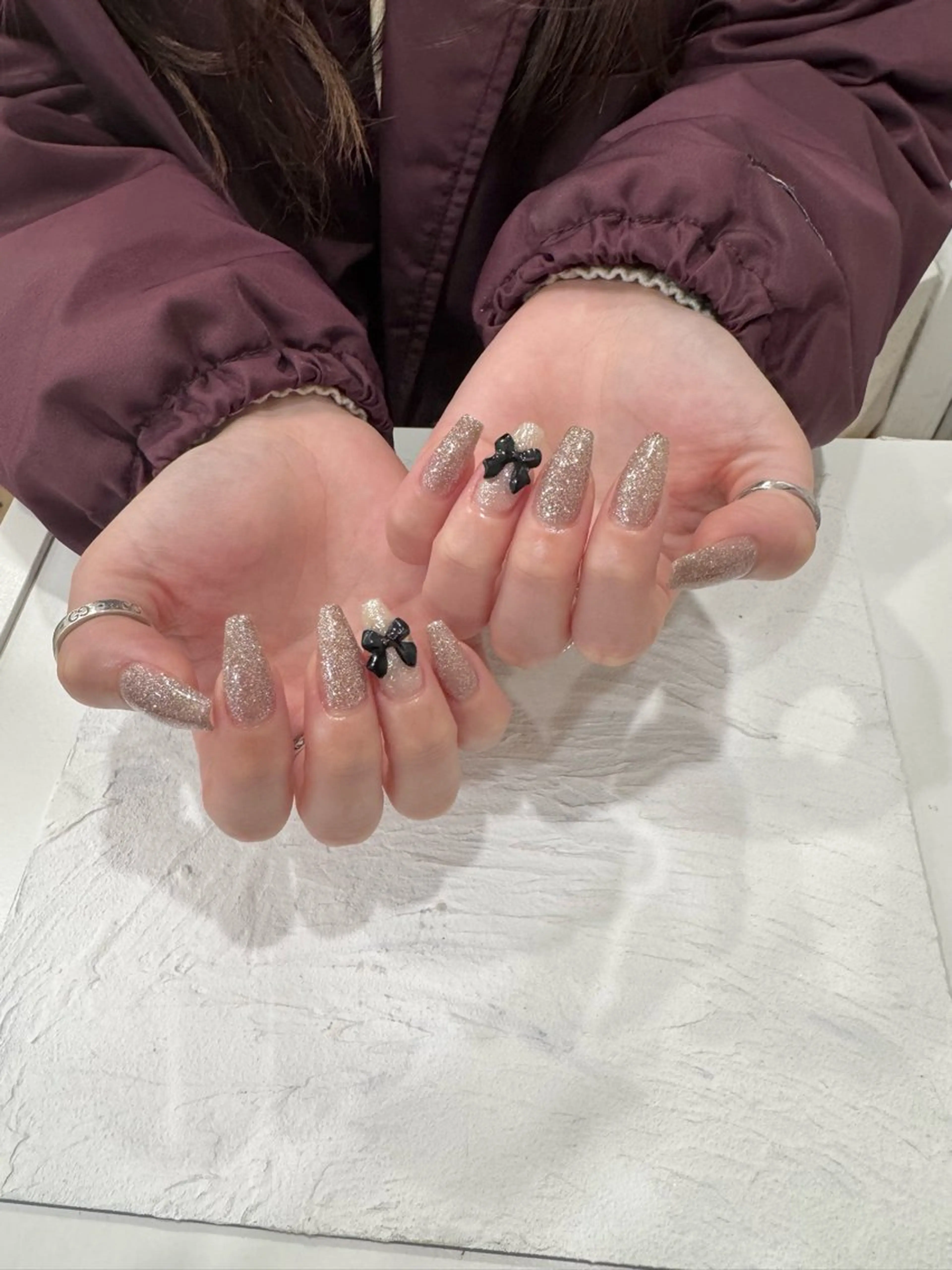 ネイル ワンカラーネイル Studio Rosé所属・studioRose Rinのネイルデザイン