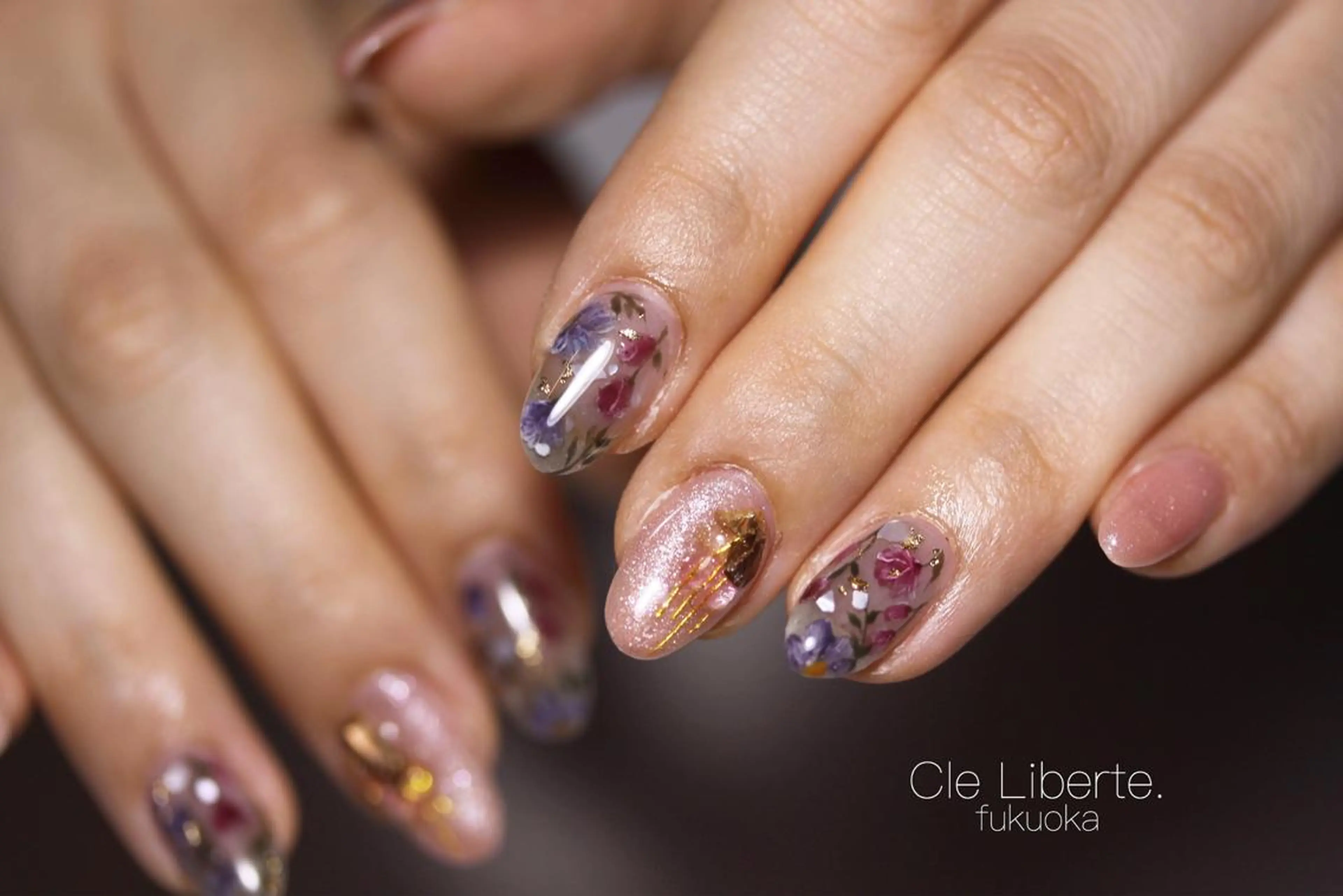 ネイル アートネイル フットネイル フレンチネイル スカルプネイル シンプルネイル Elio所属・Elio 国泰寺のネイルデザイン