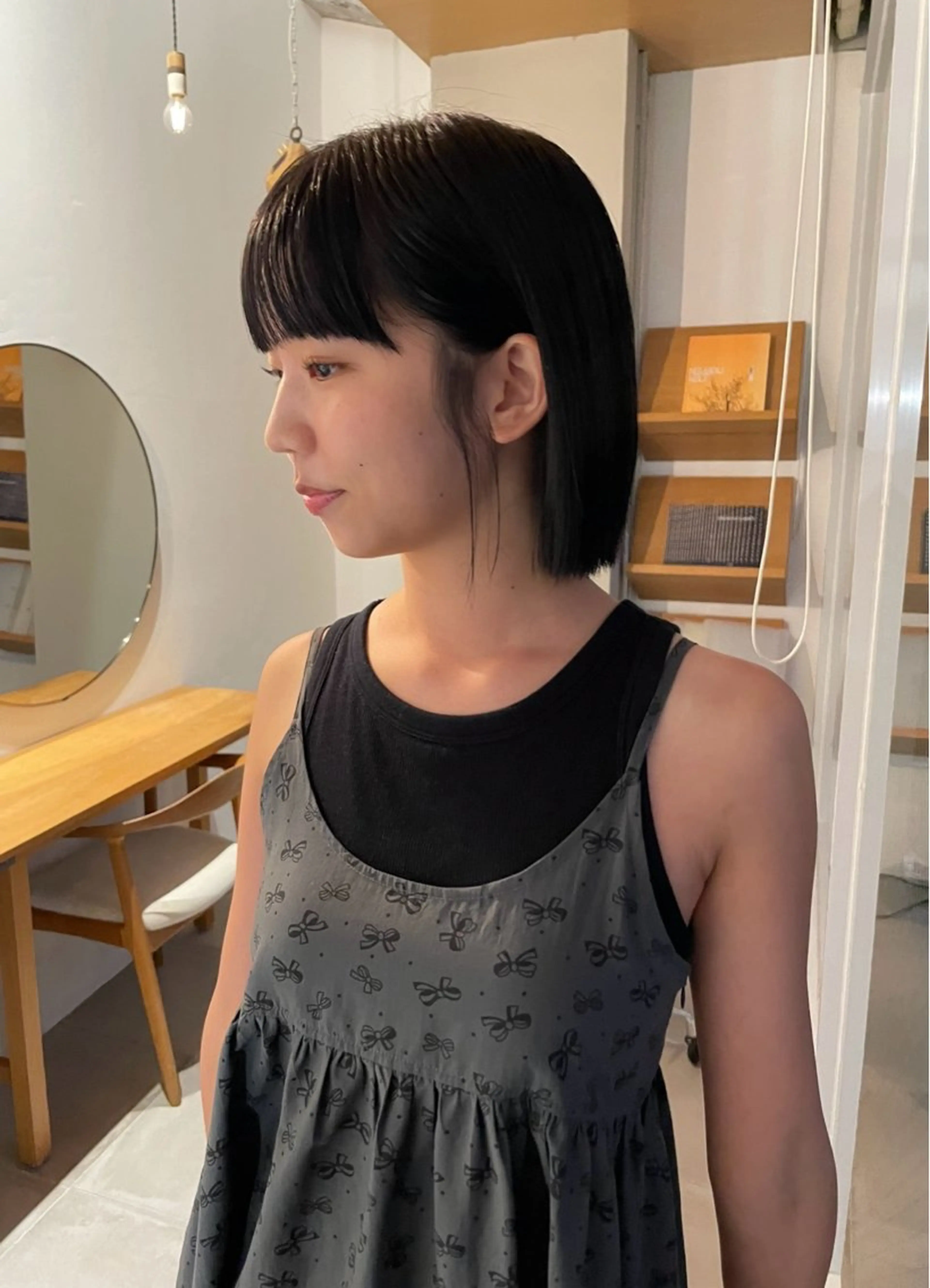 ショート 土川 陽菜のヘアスタイル