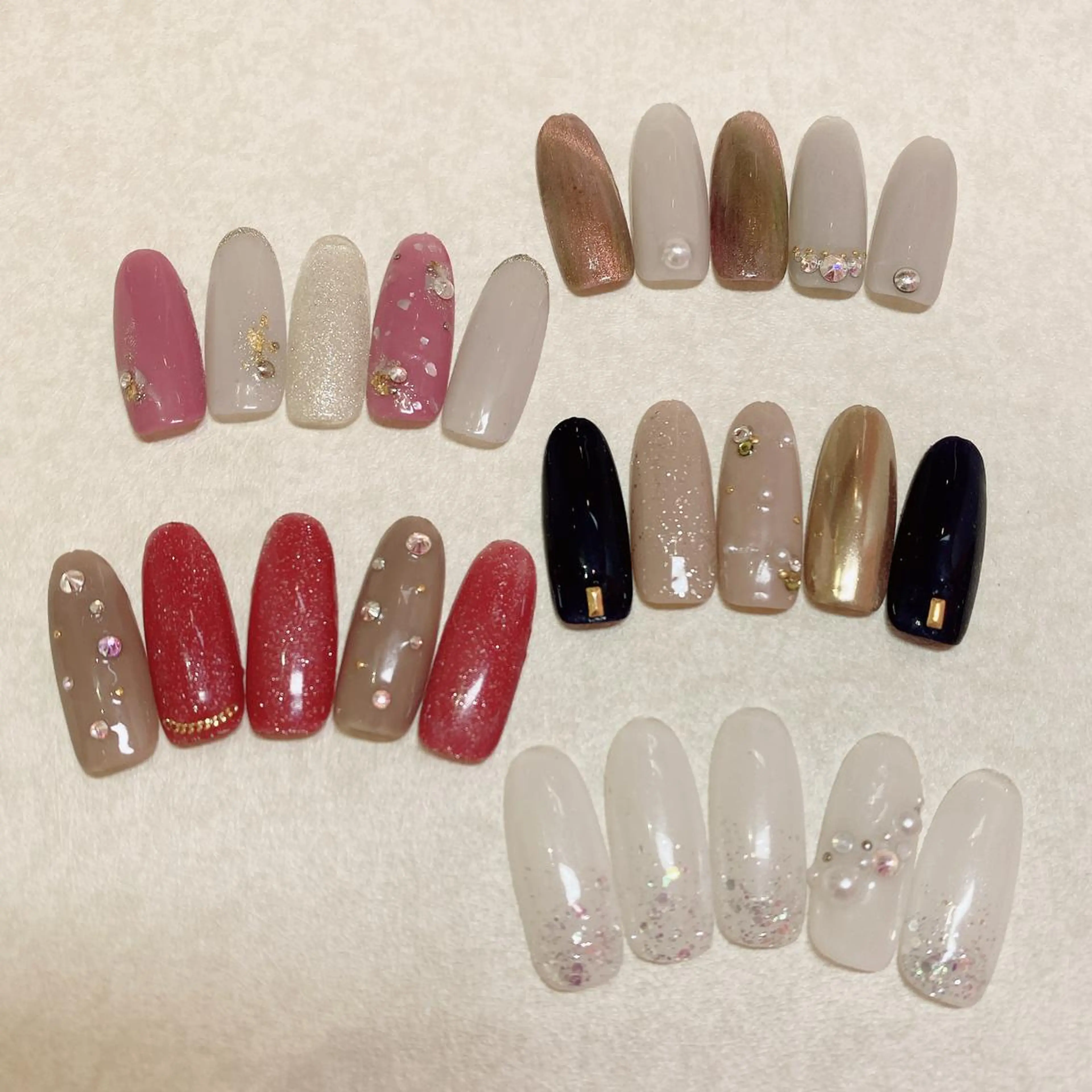 ネイル アートネイル マグネットネイル ミラーネイル シンプルネイル mimin. by felimo所属・mimin. by felimoのネイルデザイン