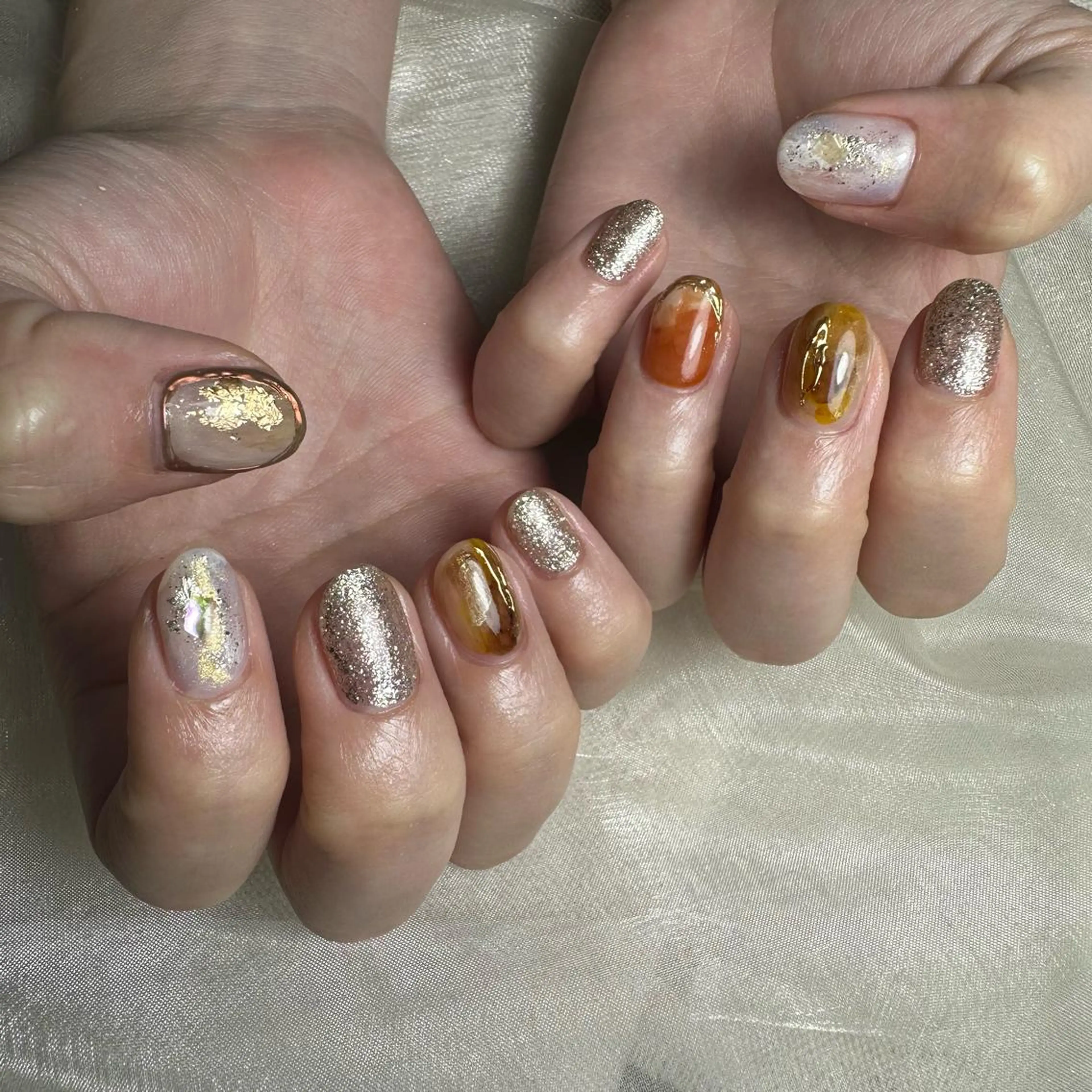 ネイル ハンドネイル repos~ルポ~所属・里見 麗のネイルデザイン