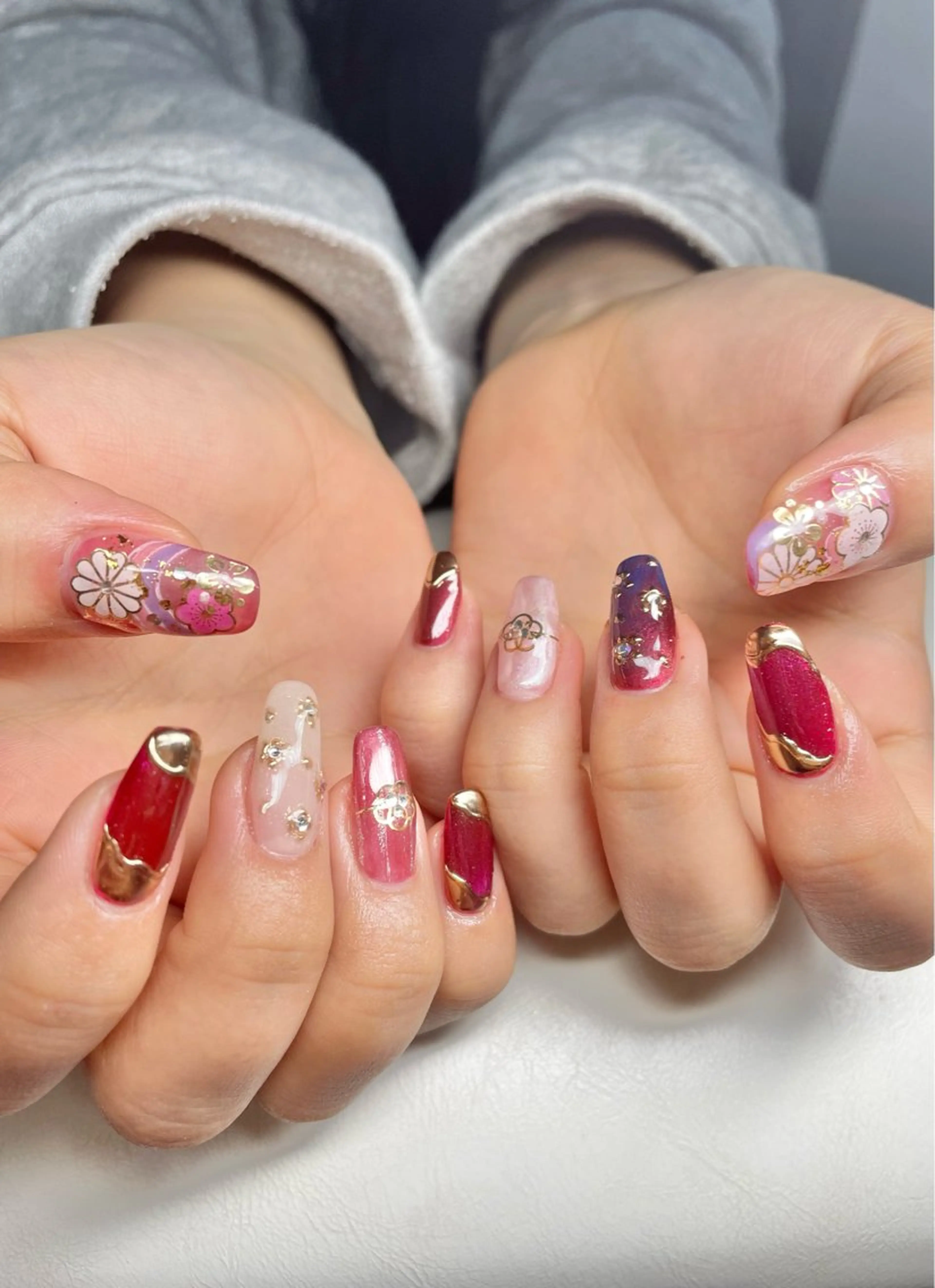 ネイル ハンドネイル Rena-ju キャサディのネイルデザイン