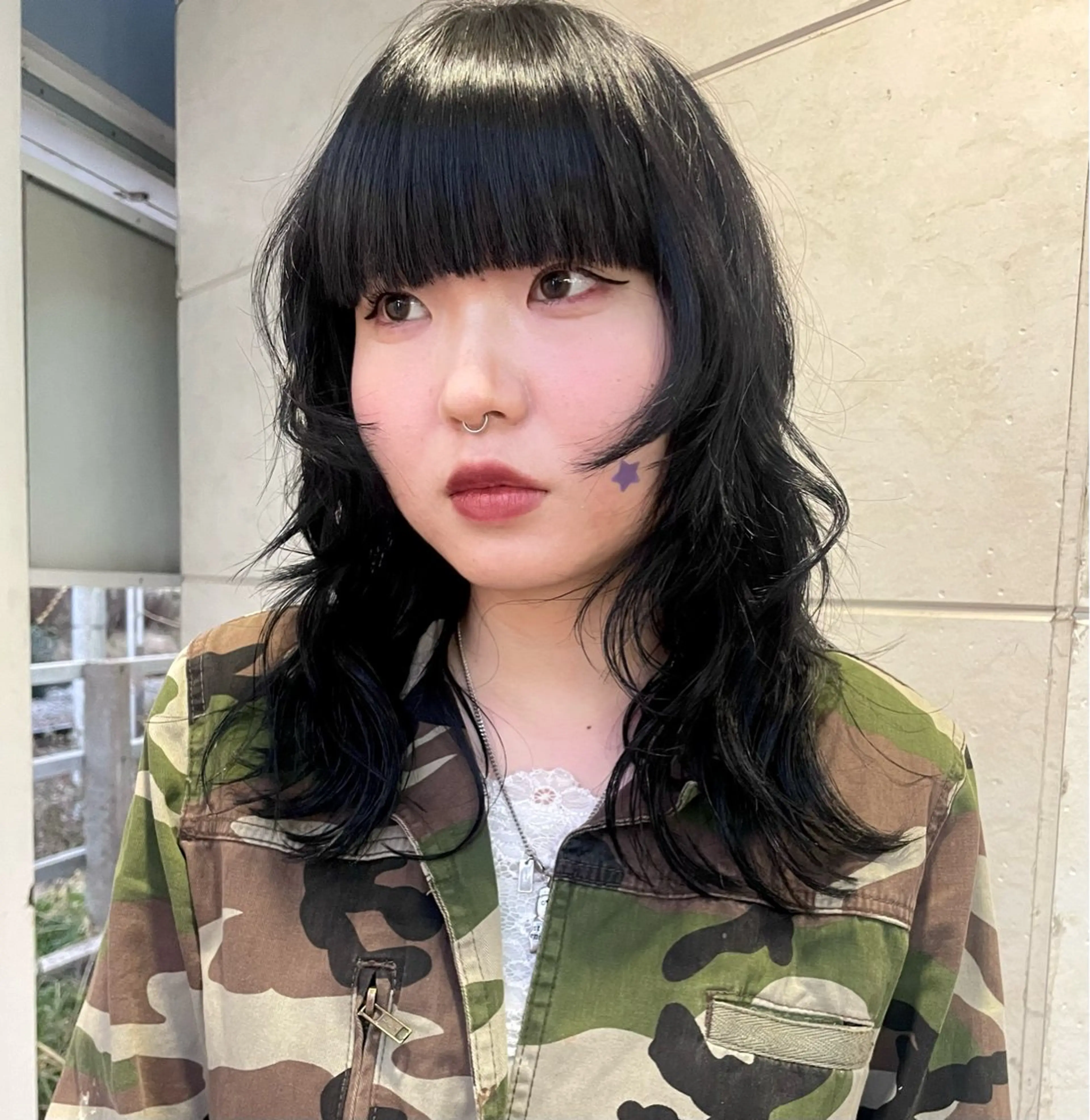 ミディアム カラー カット ヘアカラー mio ／ハイトーンのヘアスタイル