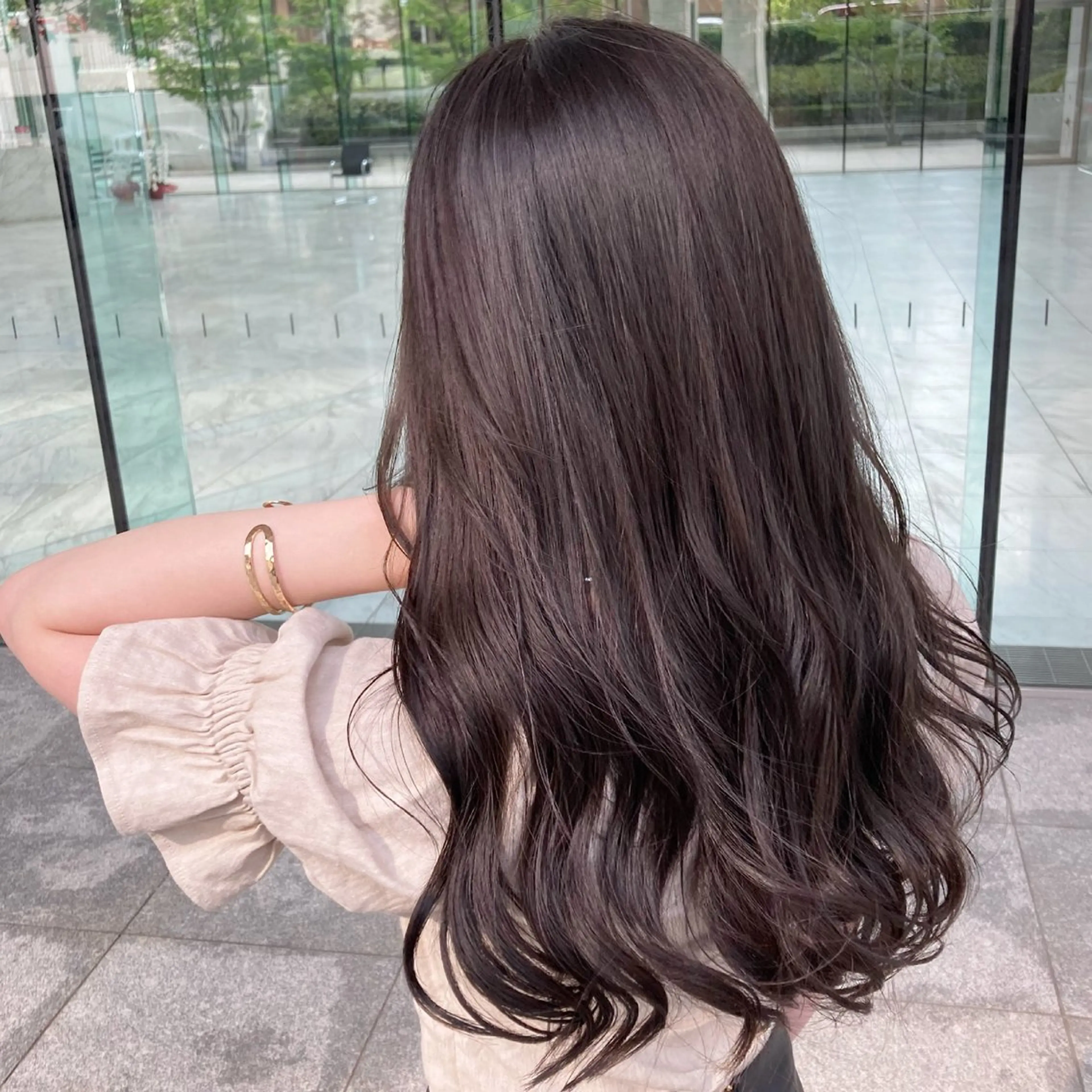 ロング カラー カット ヘアカラー トリートメント GO TODAY SHAIRE SALON原宿vita店舗所属・🩷完全マンツーマン 💖ASAHIのヘアスタイル