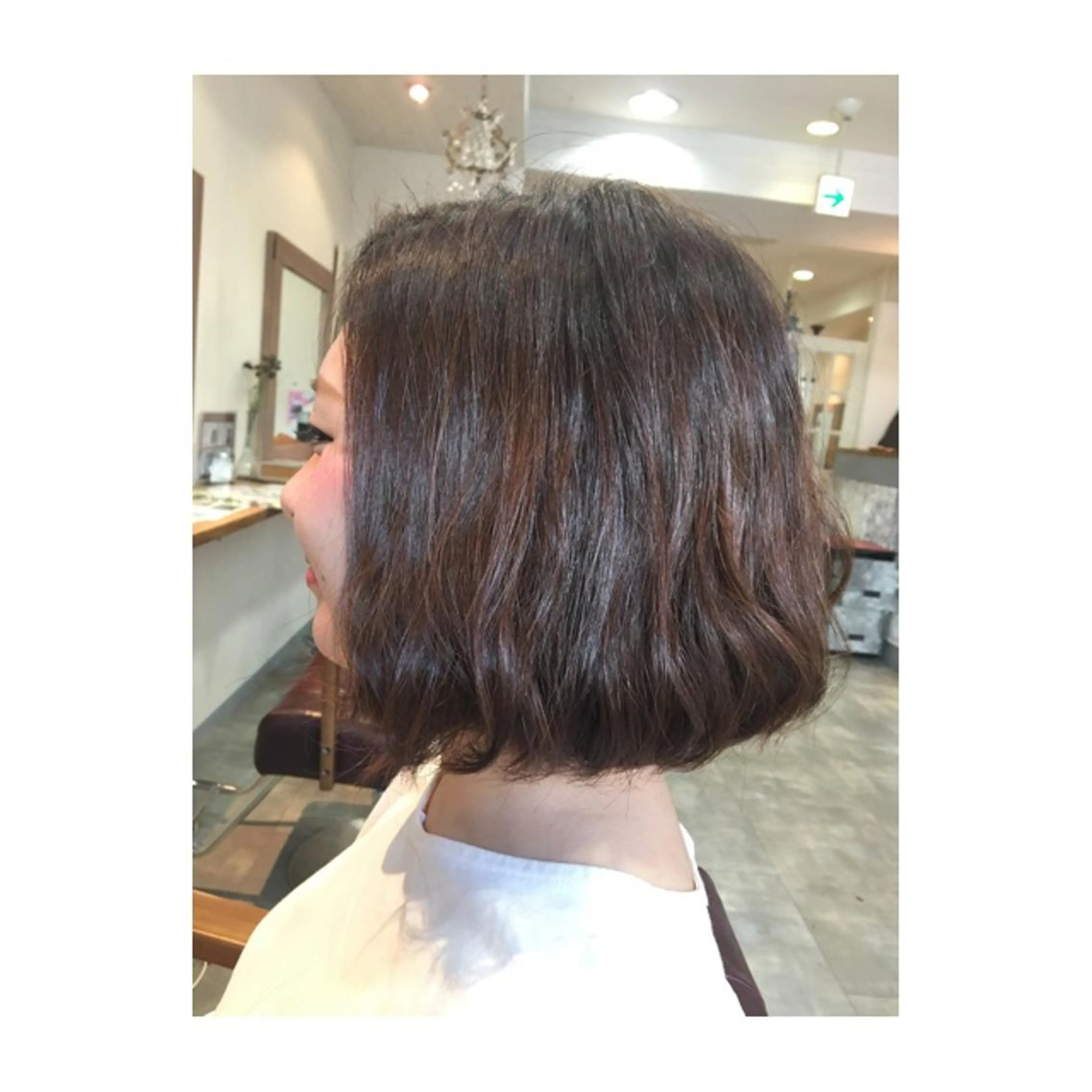 ミディアム カラー ベージュカラー little×PORTO sannomiya所属・Topstylist HARUのヘアスタイル