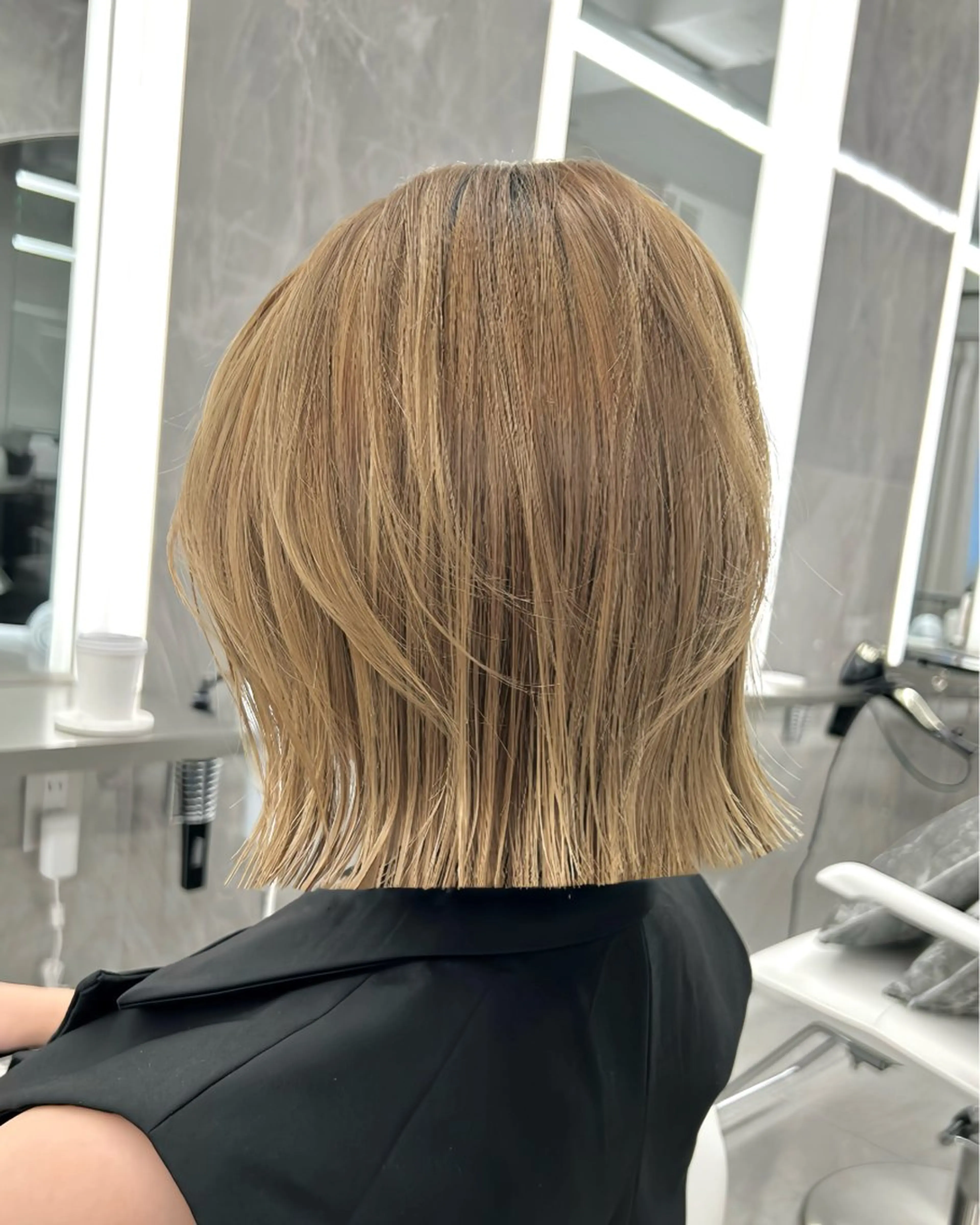 ショート 韓国顔まわり/前髪 /レイヤー/いつきのヘアスタイル