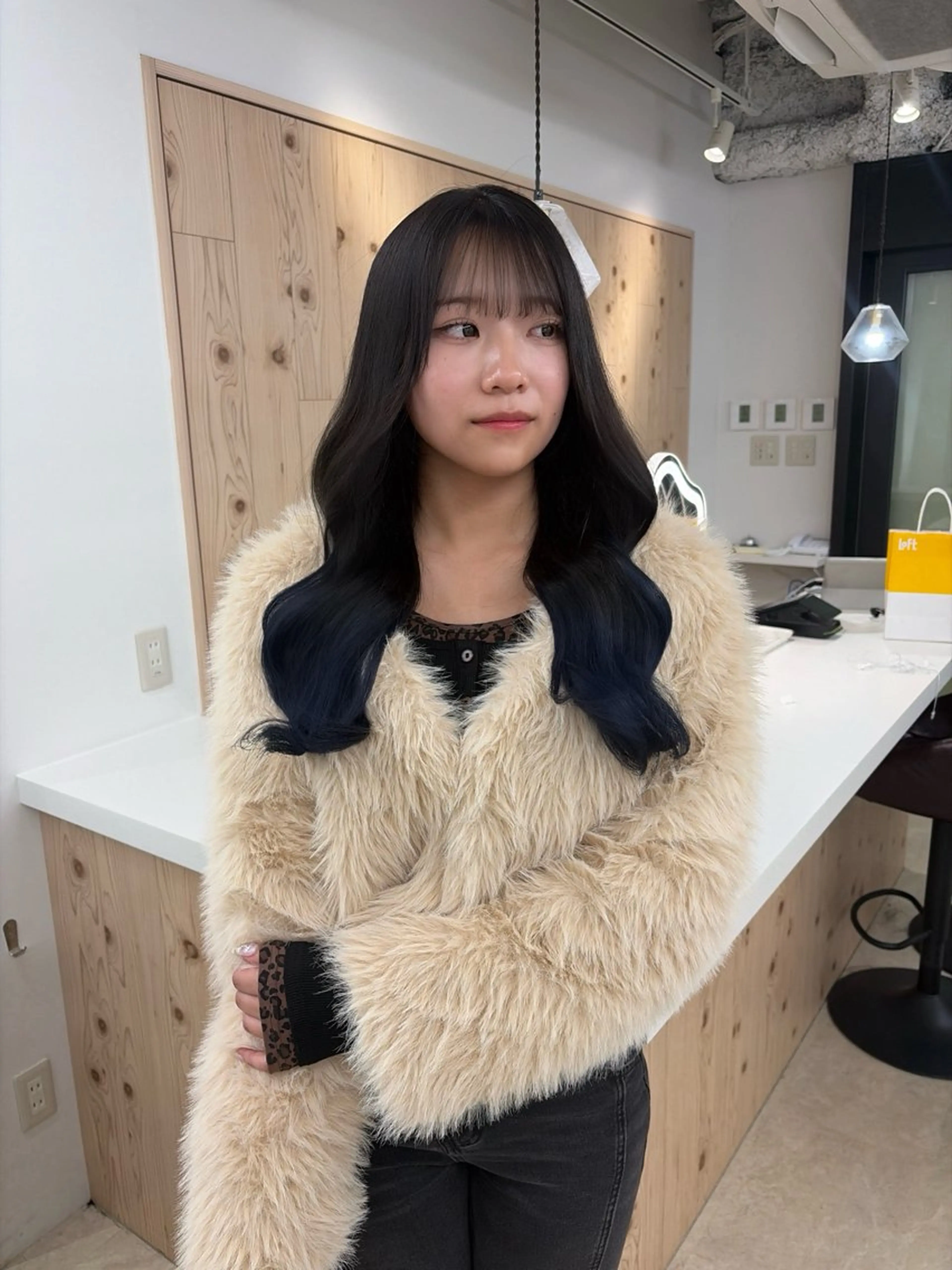 ロング カラー デザインカラー ヘアカラー 透明感/ブリーチカラ ー🦋Rico🦋のヘアスタイル