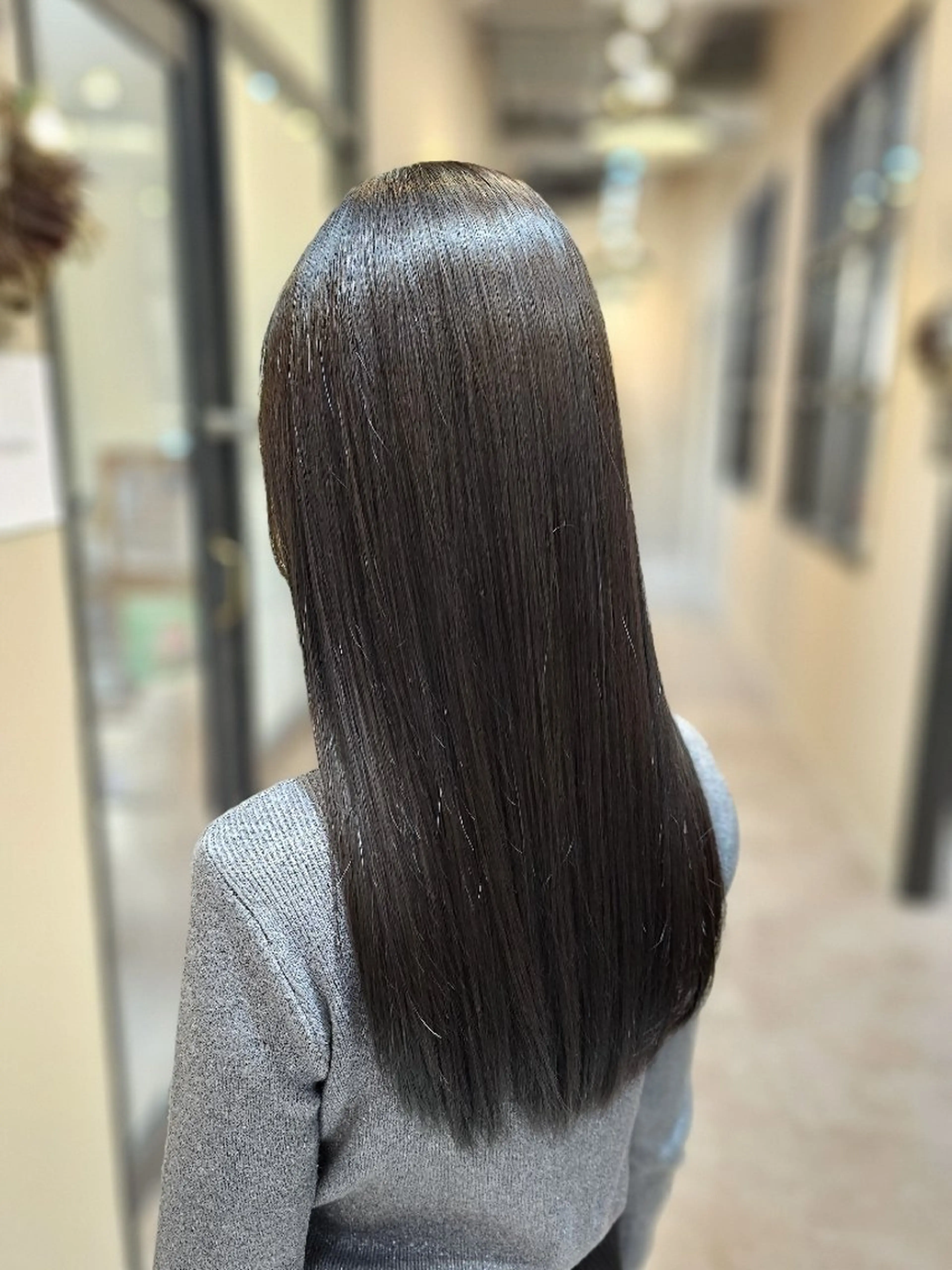 ミディアム カラー ヘアアレンジ カット ヘアカラー トリートメント ✨艶髪✖癒し✨🍀 miyazawaのヘアスタイル