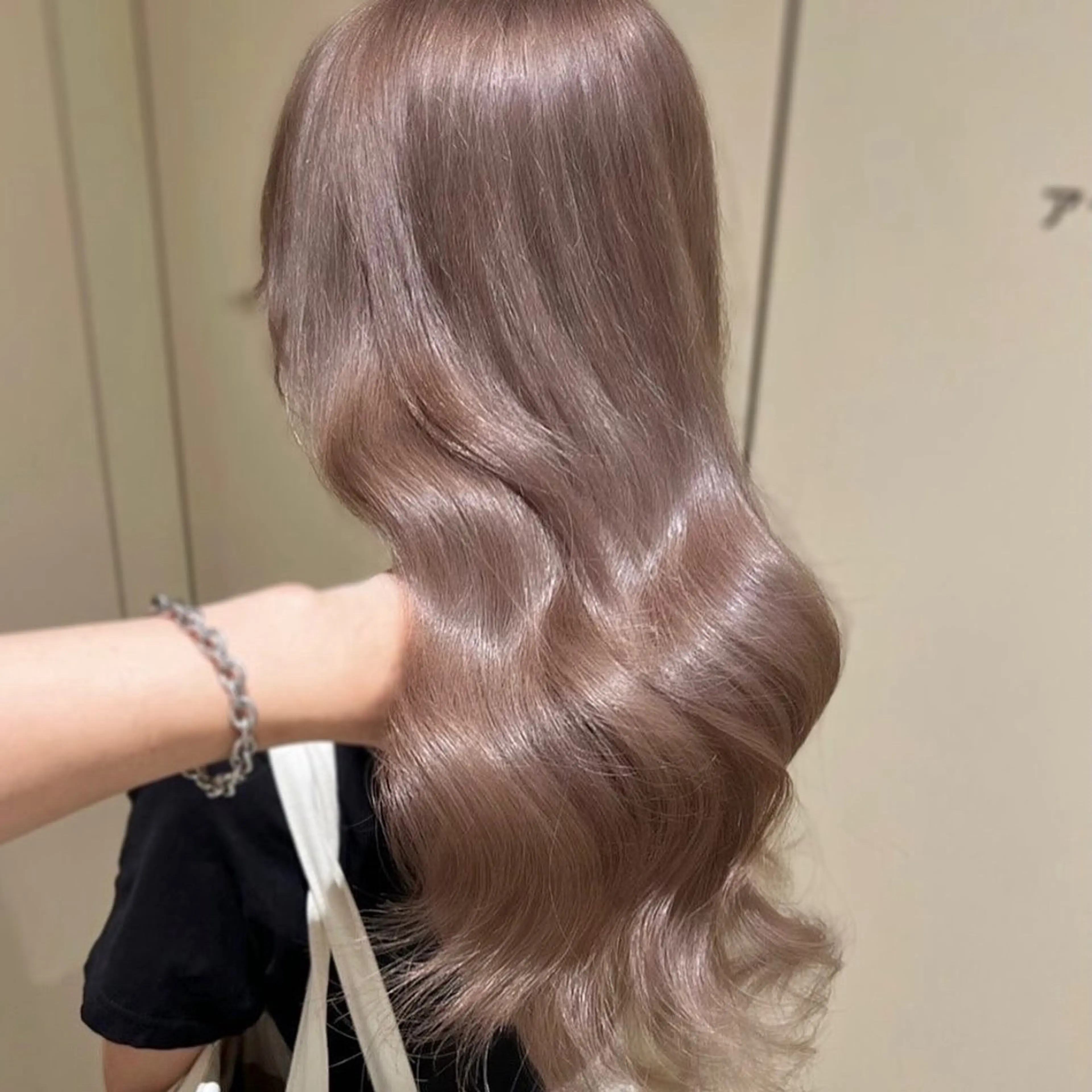 ロング カラー パーマ ヘアアレンジ メンズ ヘアカラー ♡ 𝐑𝐈𝐎♡のヘアスタイル