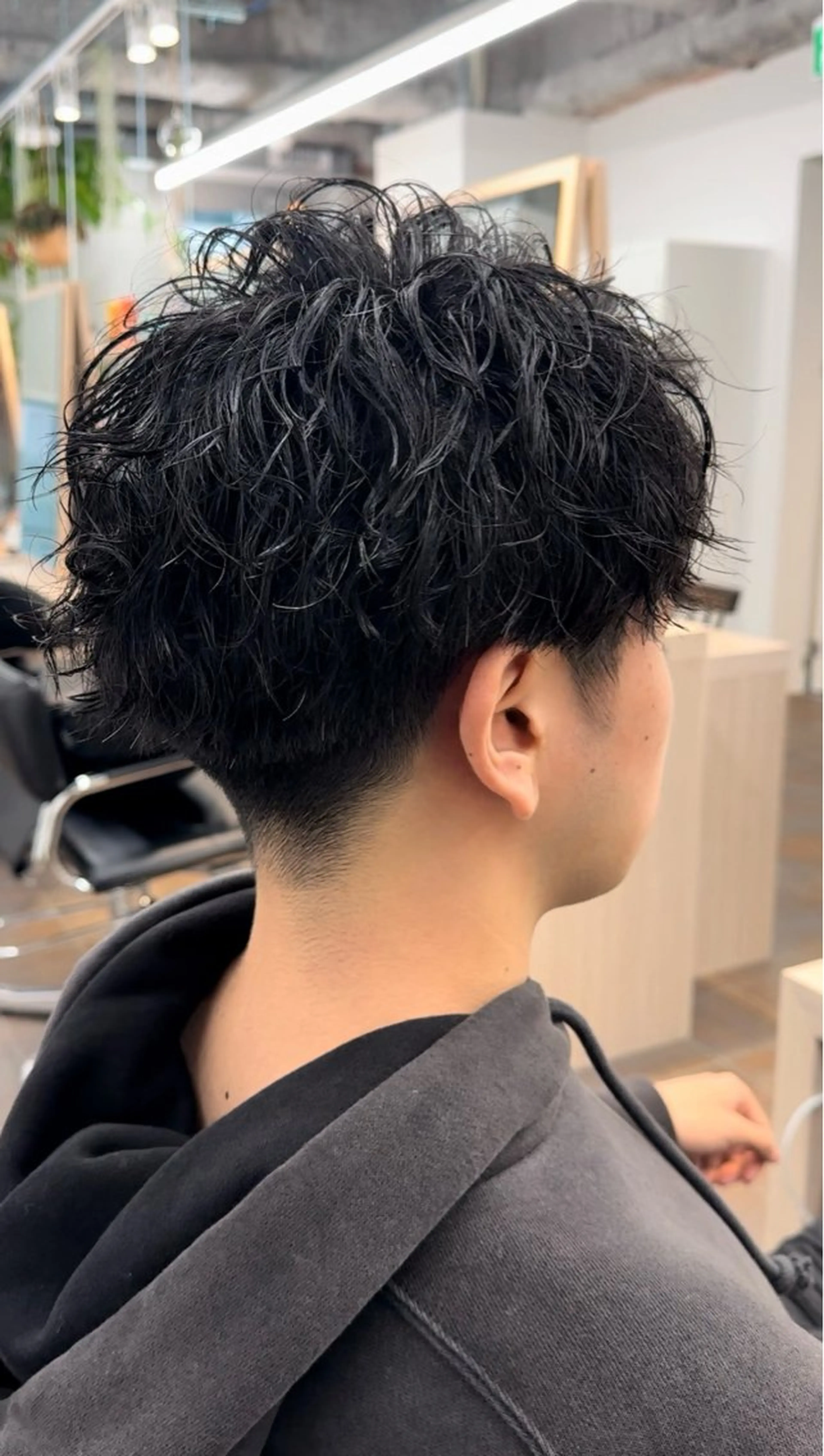 ショート パーマ メンズ カット パーマ 奥東巧真 /パーマスタイル✨のヘアスタイル