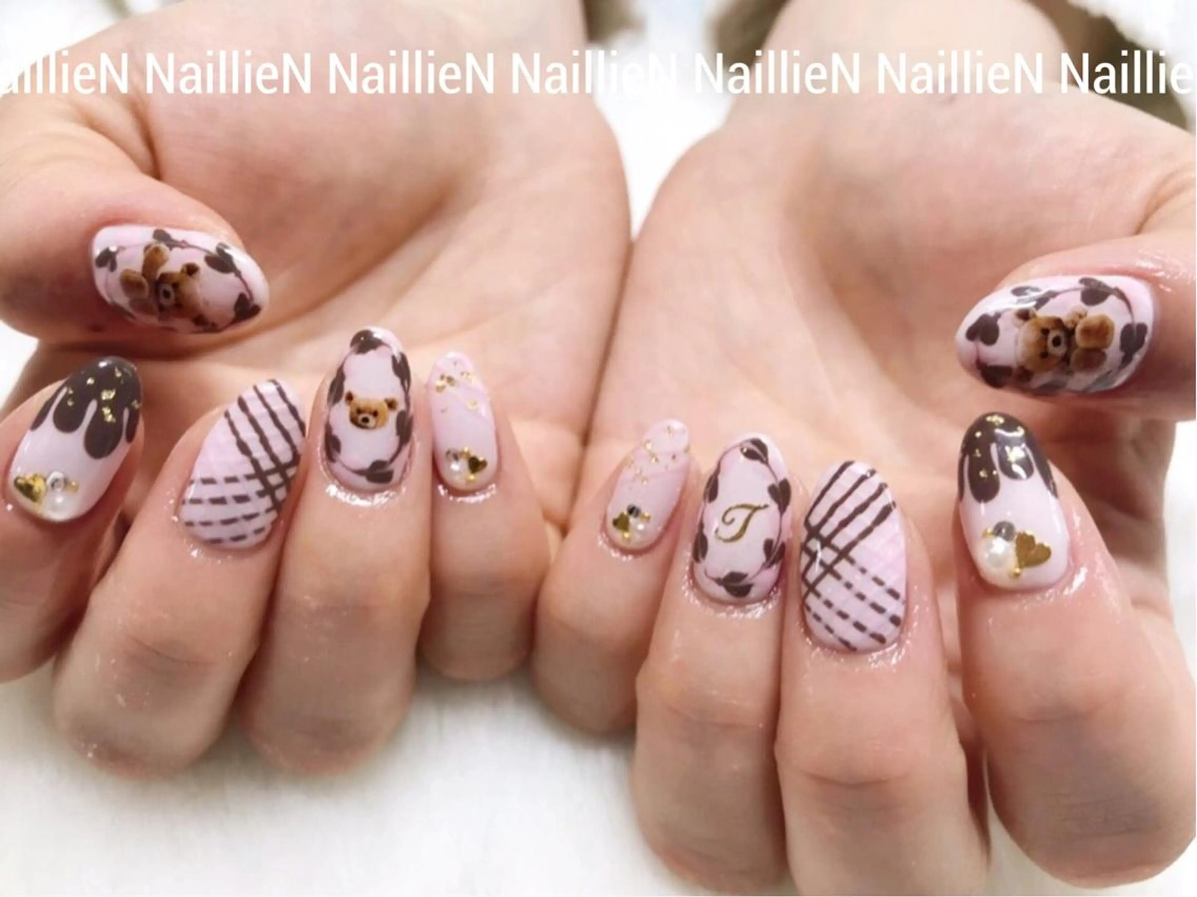 ネイル バレンタイン Nail lieNのネイルデザイン